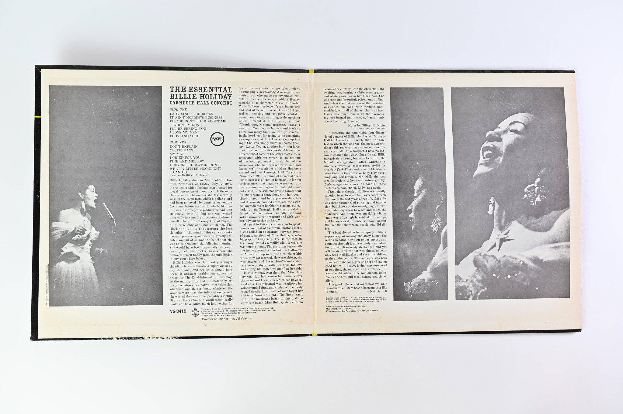 Billie Holiday - The Essential Billie Holiday - Carnegie Hall Concert on Verve Records