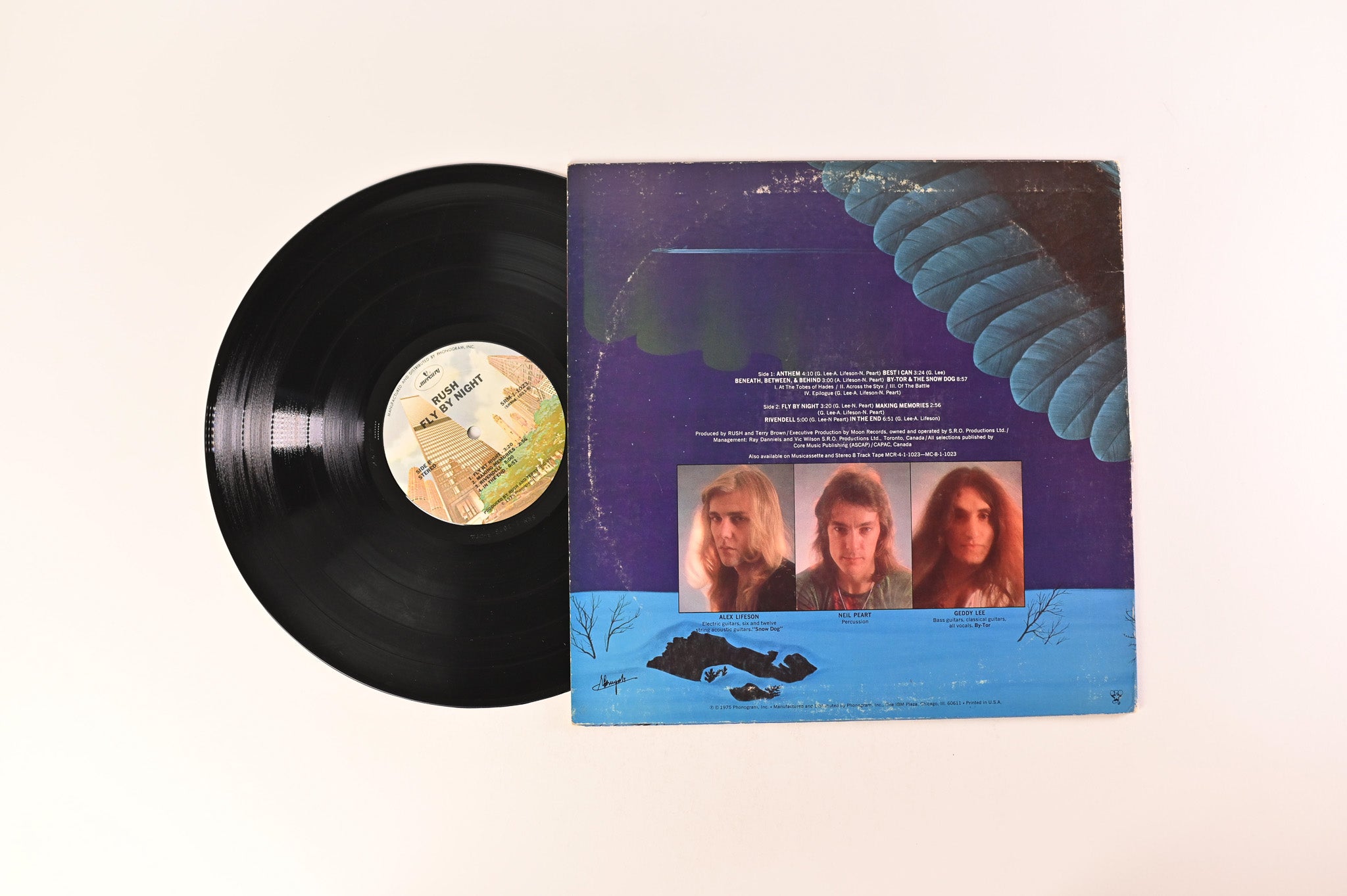 Rush - Fly By Night on Mercury