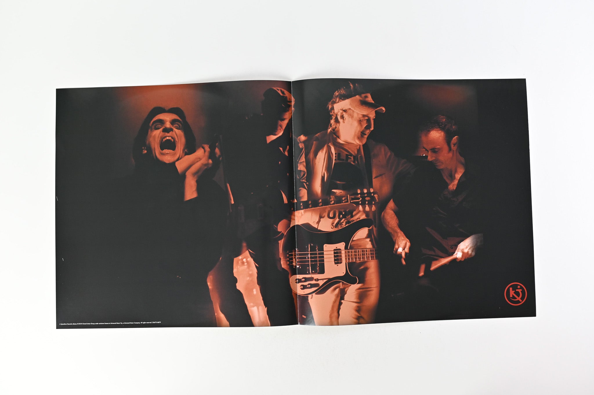Killing Joke - Absolute Dissent on Spinefarm Ltd RSD 2018 Orange Vinyl Reissue