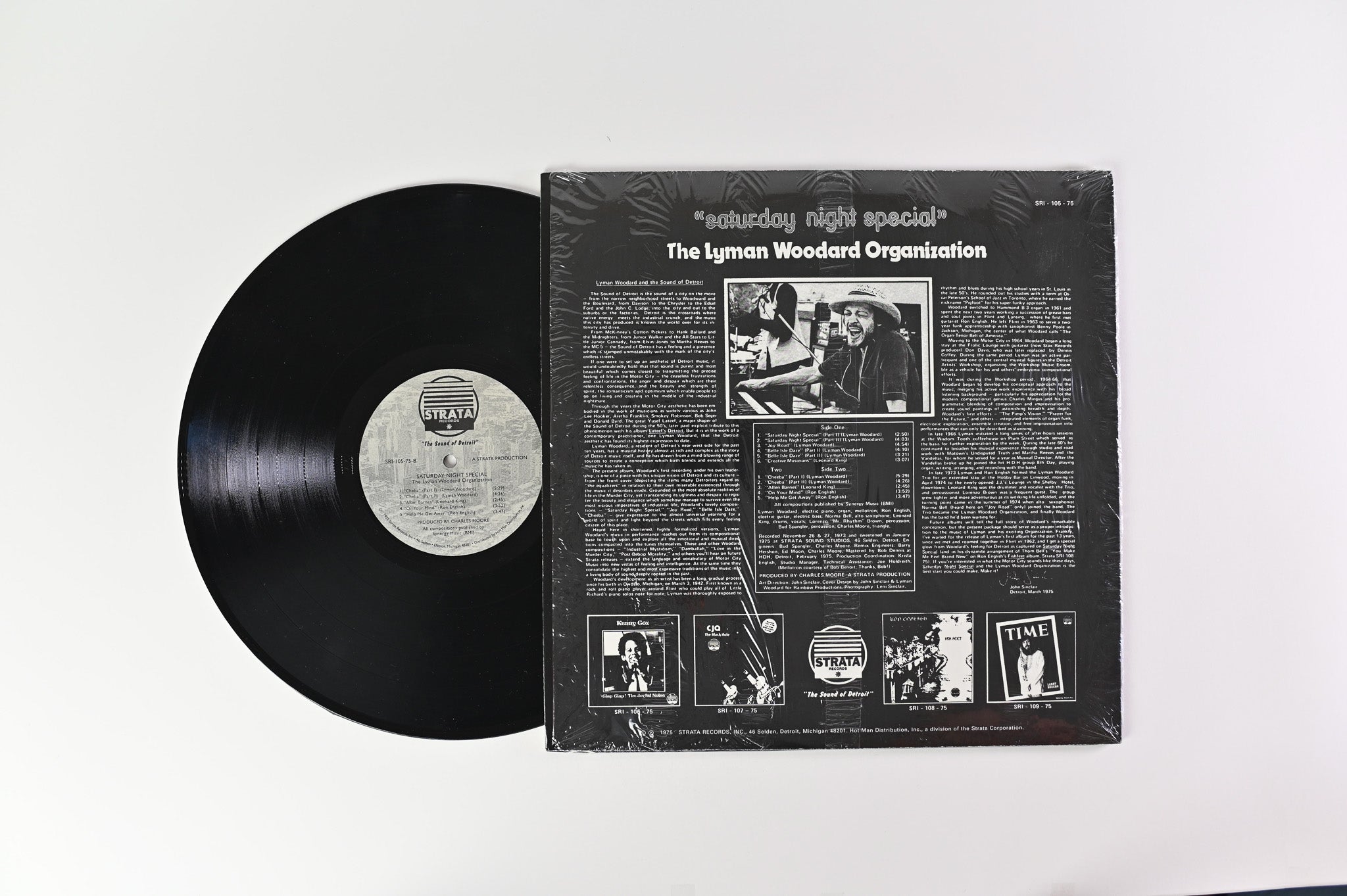 The Lyman Woodard Organization - Saturday Night Special on Strata Reissue