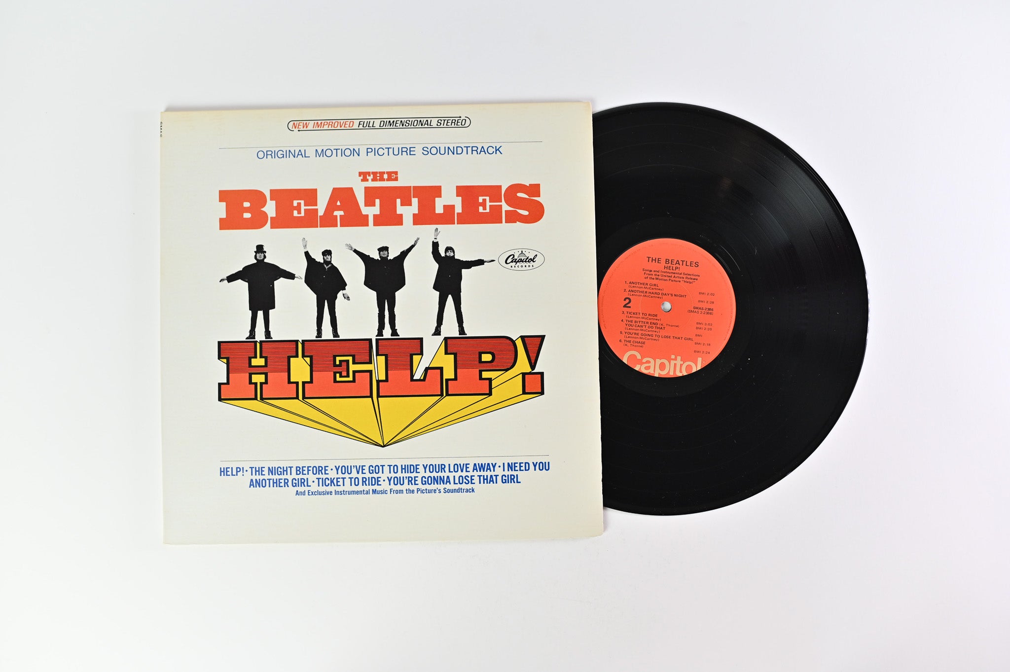 The Beatles - Help! (Original Motion Picture Soundtrack) on Capitol Records