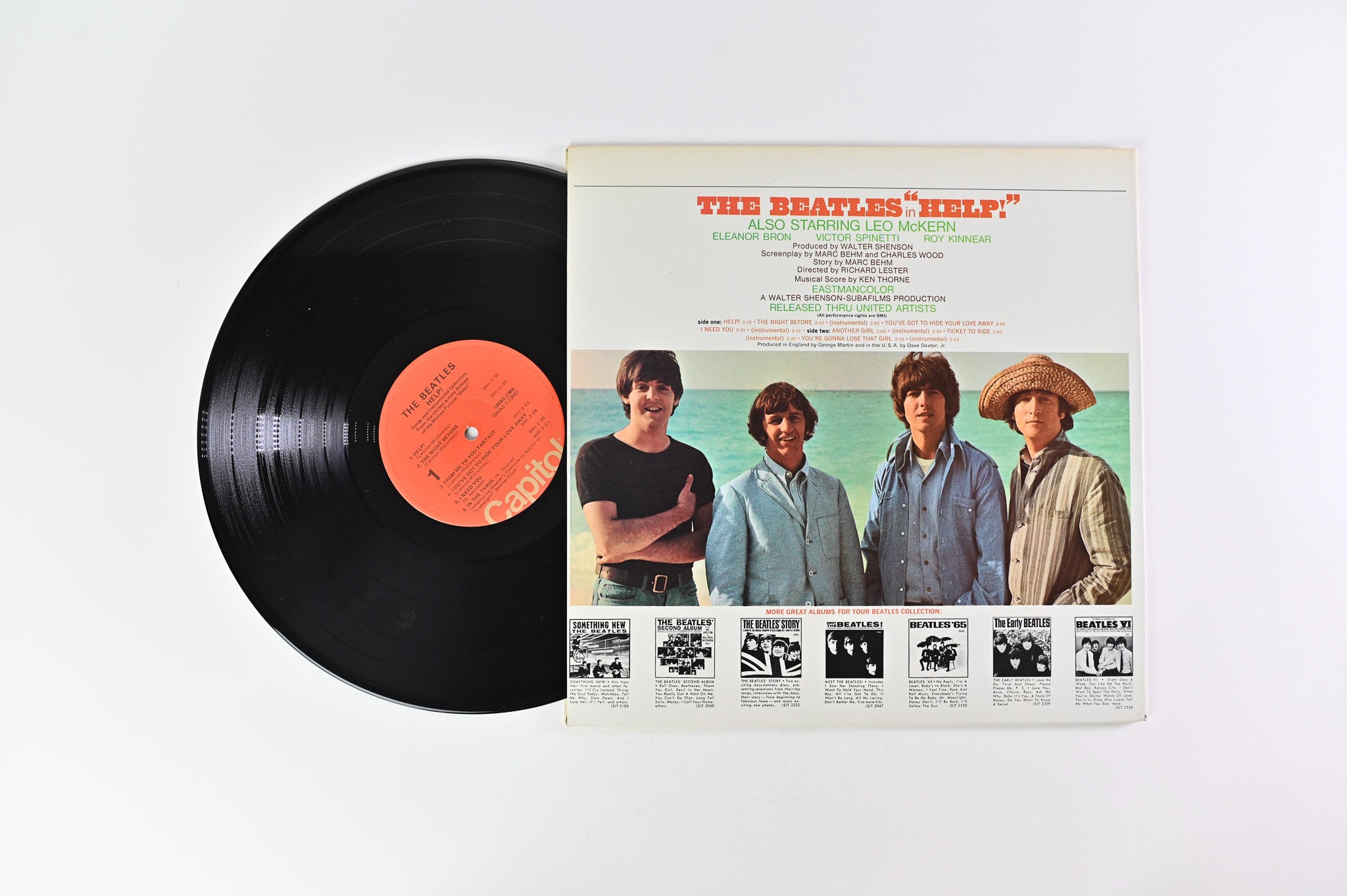 The Beatles - Help! (Original Motion Picture Soundtrack) on Capitol Records