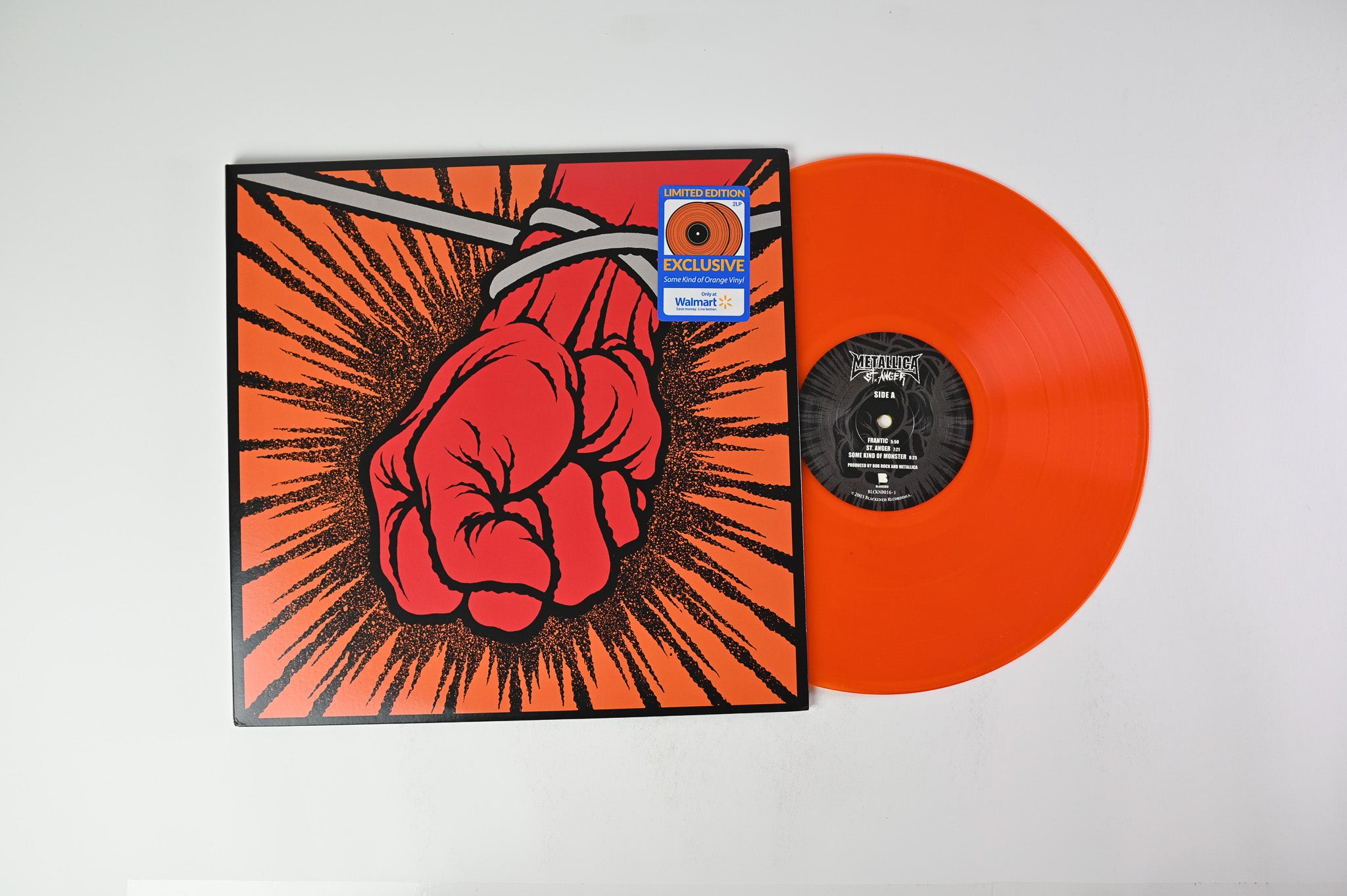 Metallica - St. Anger on Blackened - Orange Vinyl