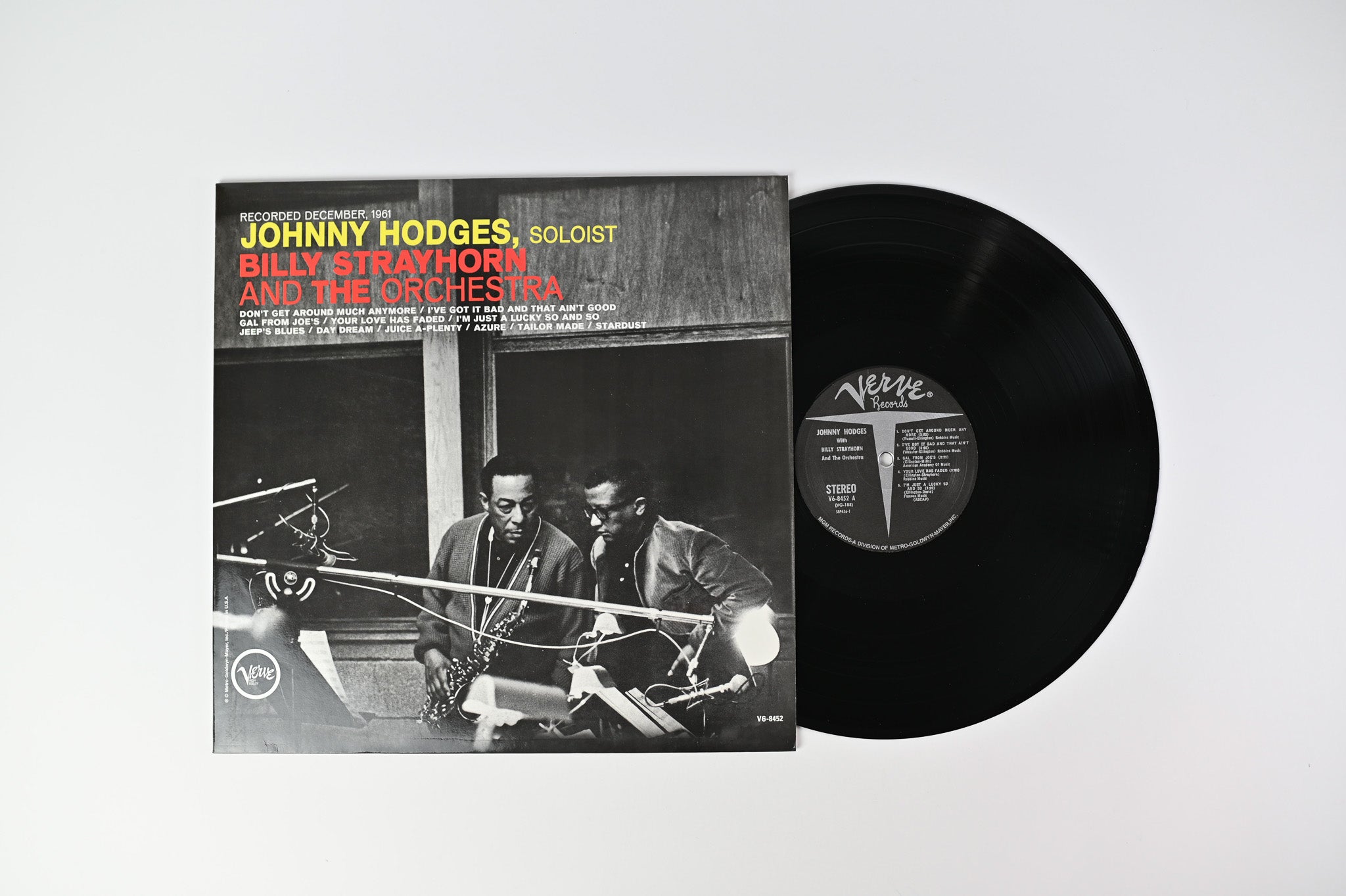 Johnny Hodges - Johnny Hodges With Billy Strayhorn And The Orchestra on Verve Speakers Corner Reissue