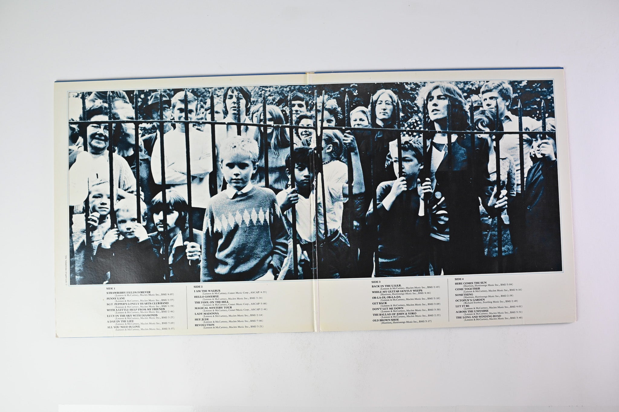 The Beatles - 1967-1970 on Capitol Records - Blue Vinyl