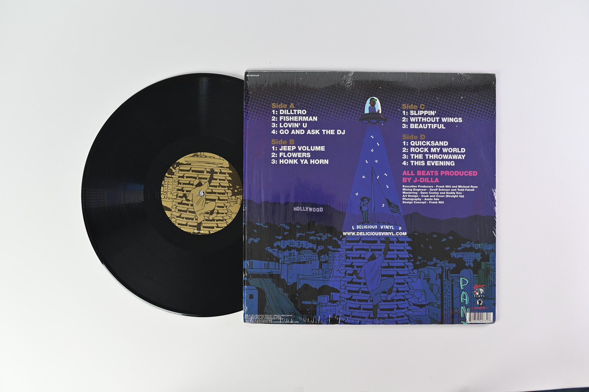 Yancey Boys - Sunset Blvd. Instrumentals on Delicious Vinyl