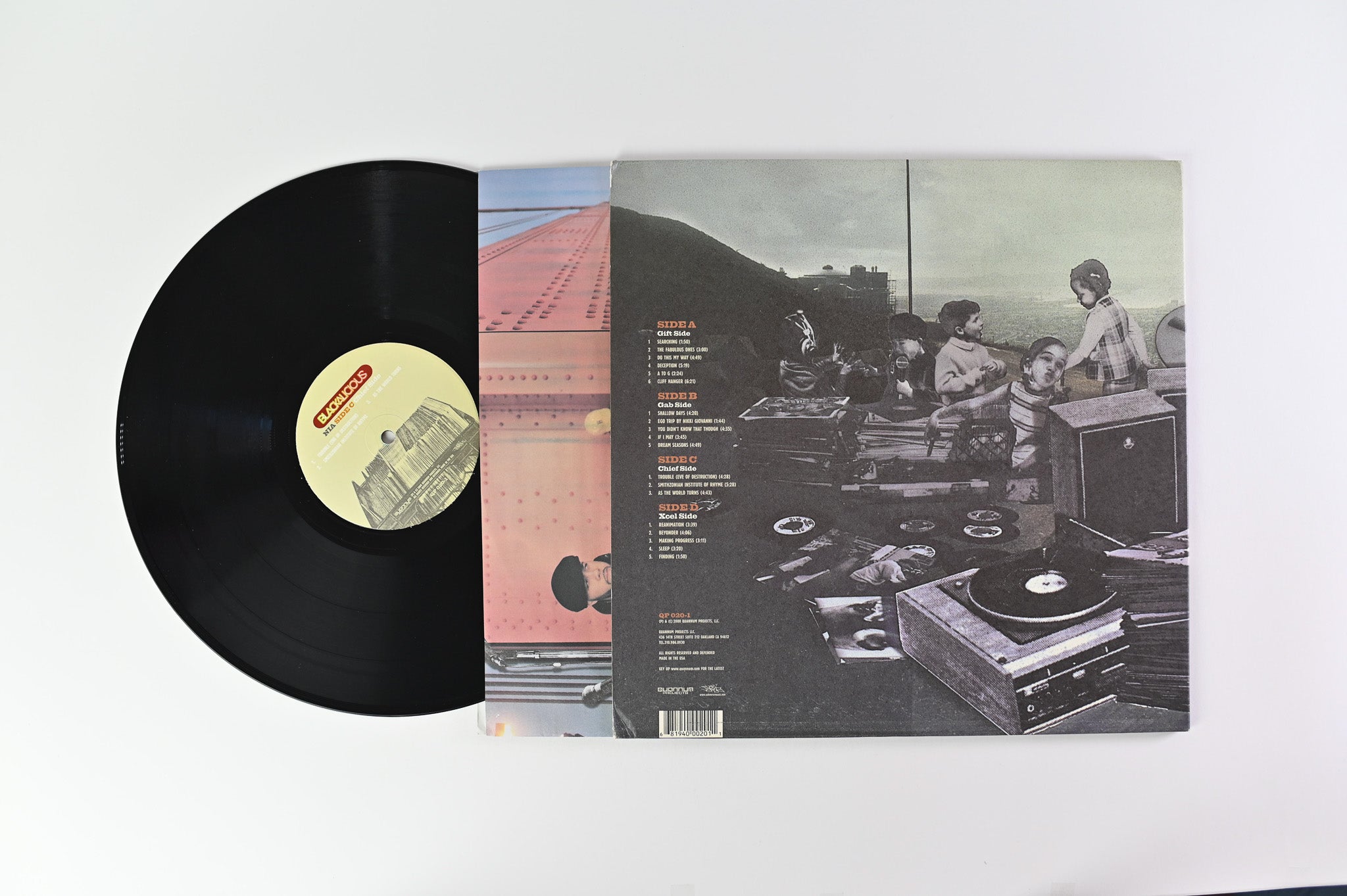 Blackalicious Nia 2LP アナログレコード Blackalicious Nia 2LP アナログレコード Blackalicious - Nia on Quannum
