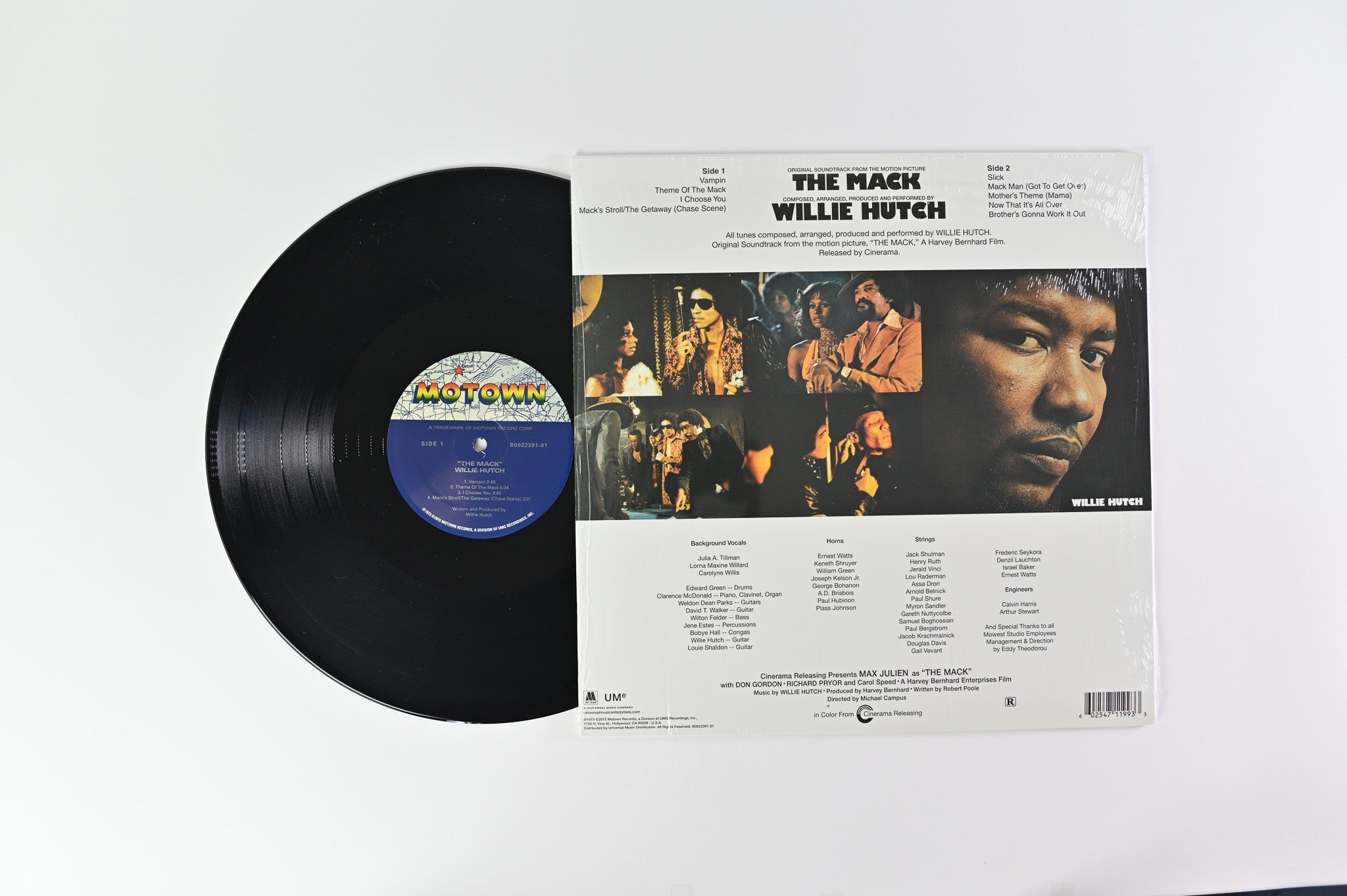 Willie Hutch - The Mack on Motown 180 Gram Reissue