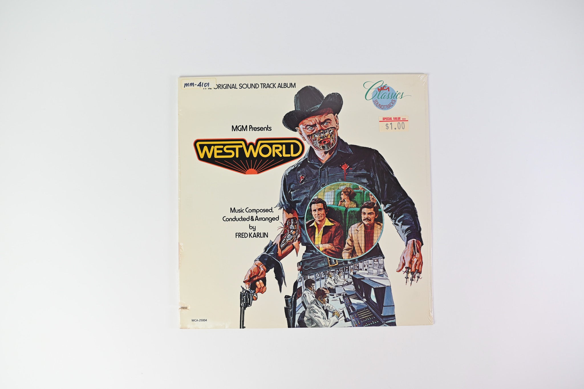 Fred Karlin - Westworld (Original Soundtrack) on MCA Classics Soundtracks Reissue Sealed