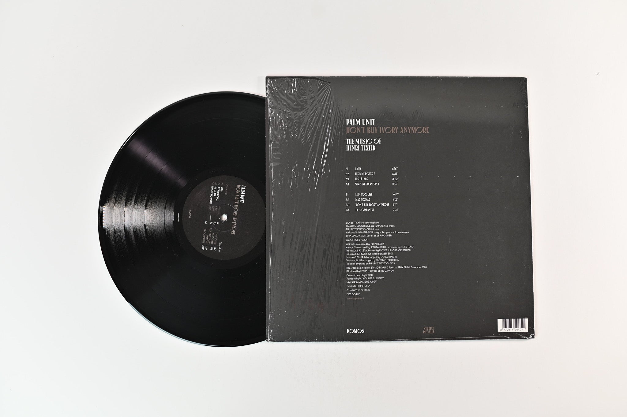 Palm Unit - Don't Buy Ivory Anymore - The Music Of Henri Texier on Komos