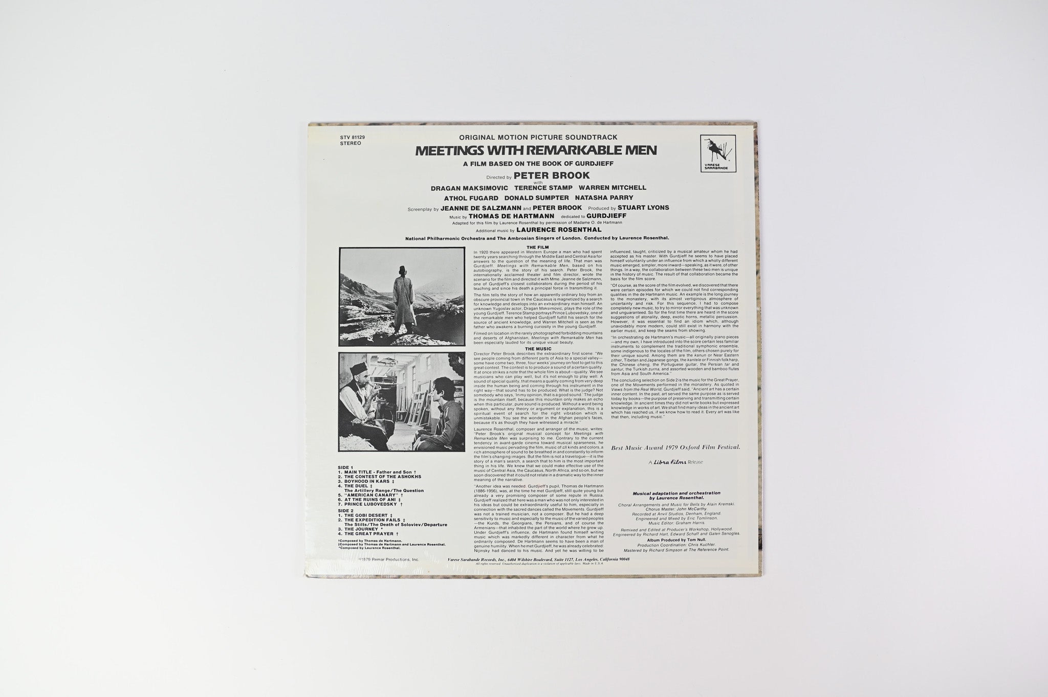 Thomas De Hartmann - Meetings With Remarkable Men (Original Soundtrack) on Varese Sarabande Sealed