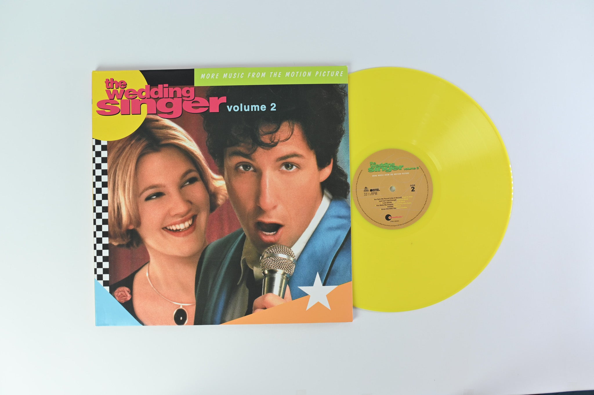 Various - The Wedding Singer Volume 2: More Music From The Motion Picture on Friday Music Yellow Reissue