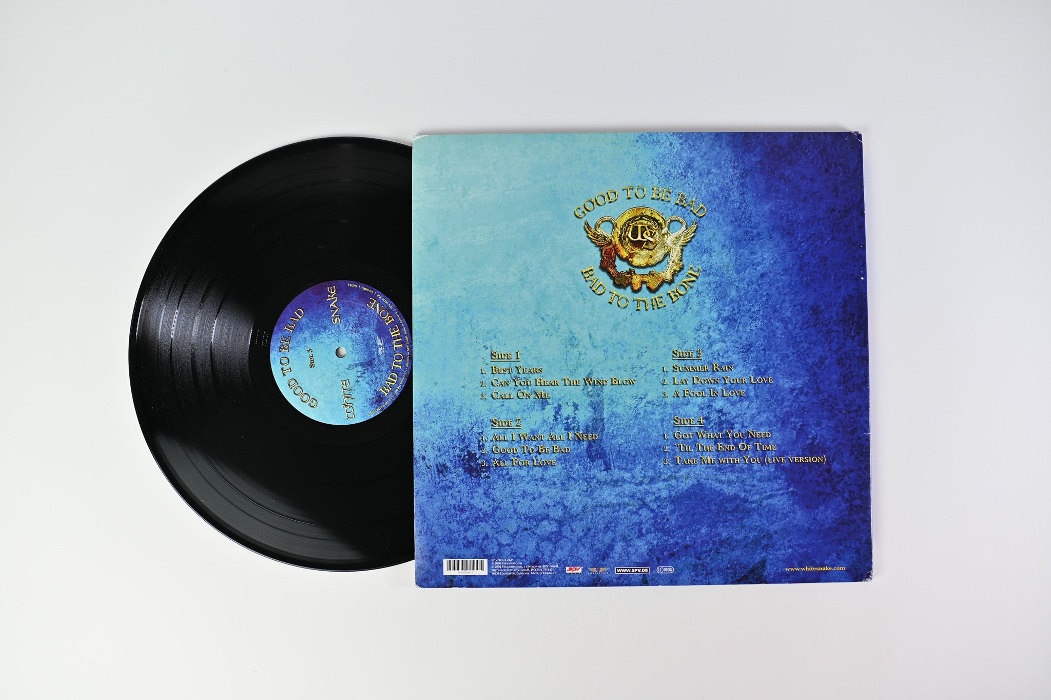 【サイン】Whitesnake「Good to Be Bad」限定2枚組　未開封 Whitesnake - Good To Be Bad on Steamhammer 2008 German Pressing