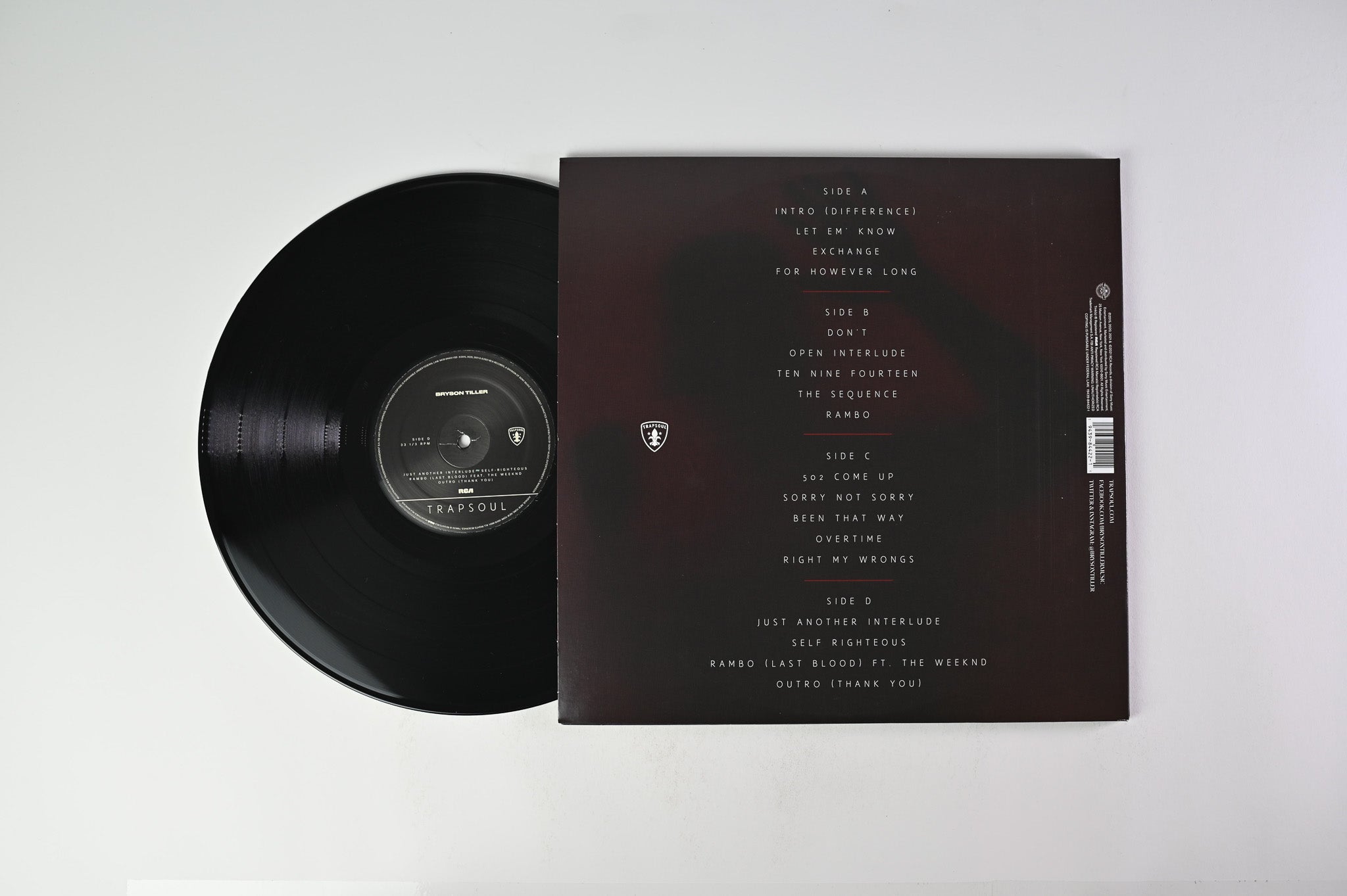 米2LP Bryson Tiller Bryson Tiller 19802814041 RCA /00660 2LP BRYSON TILLER Bryson Tiller 19802814041 RCA US | eBay