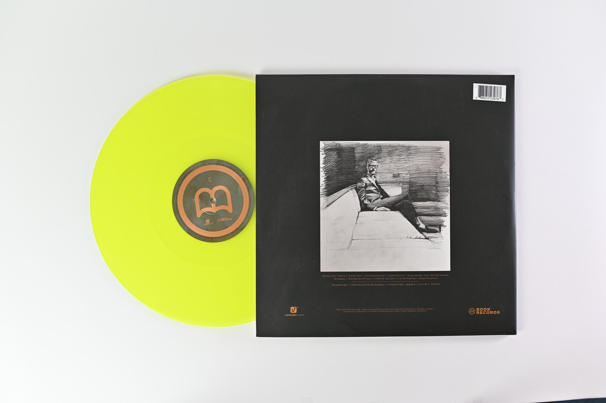 Matt Berninger - Serpentine Prison on Concord Ltd Deluxe Edition Chartreuse Vinyl