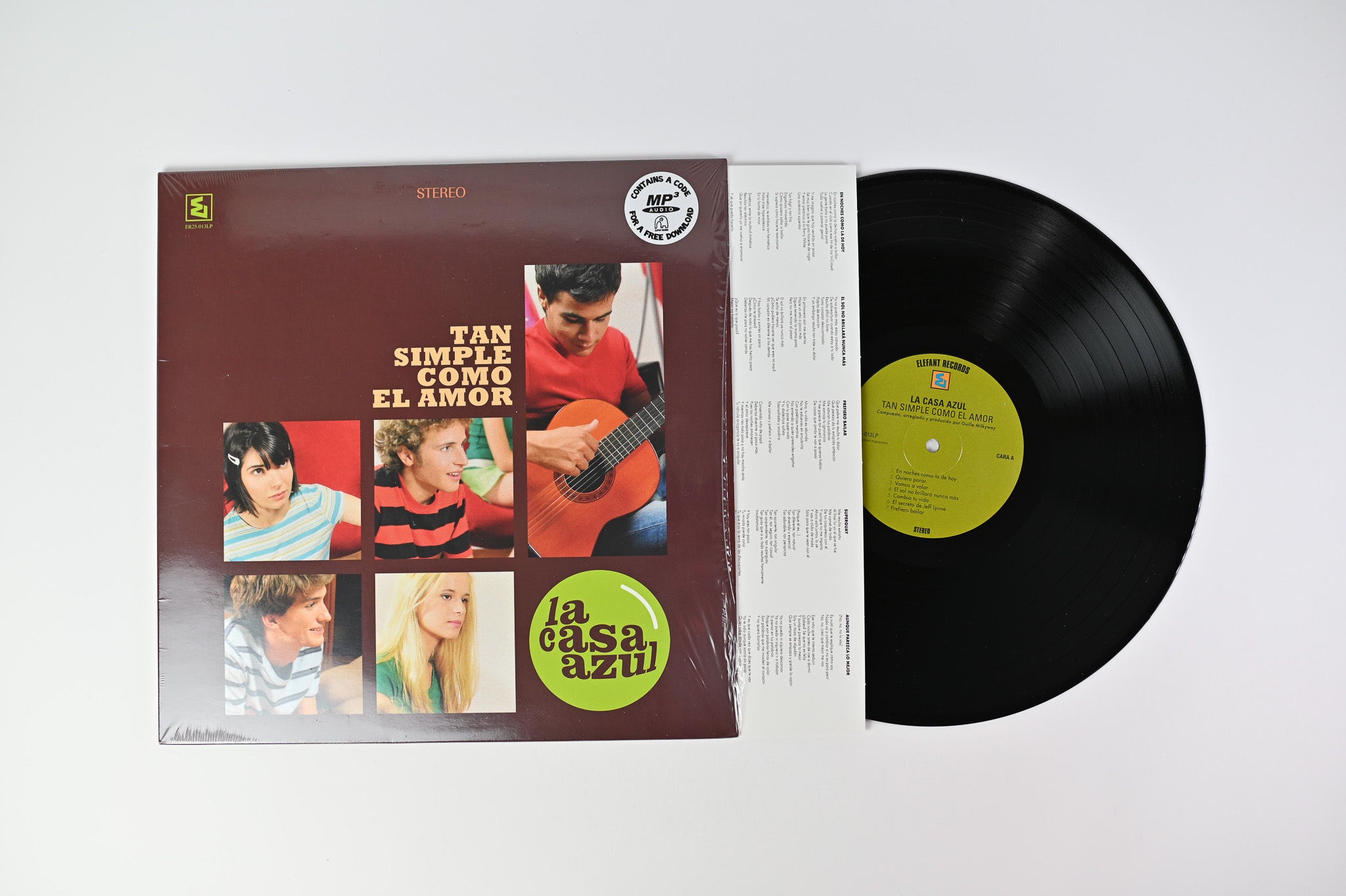 La Casa Azul - Tan Simple Como El Amor on Elefant Ltd Numbered Reissue