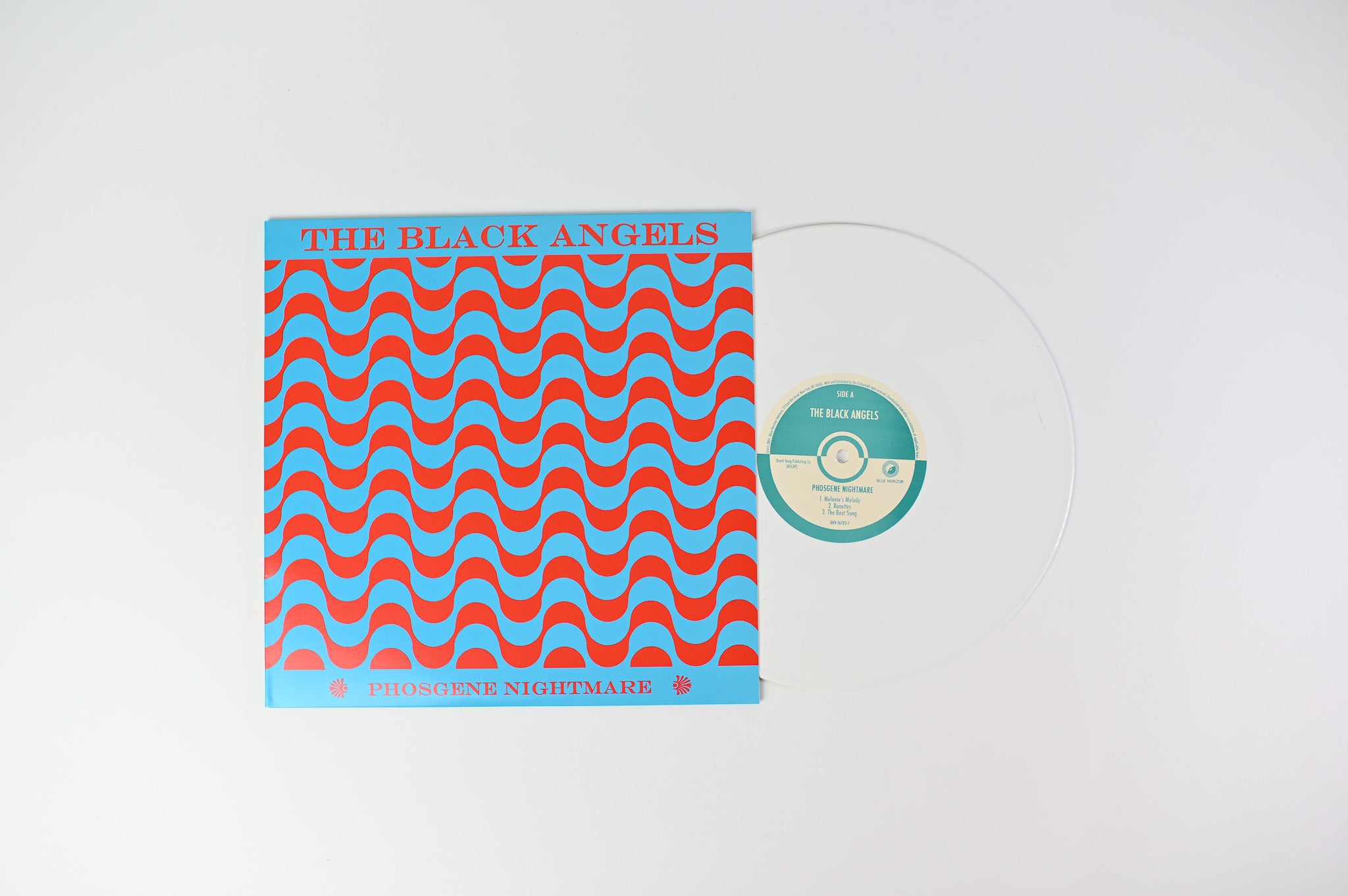 The Black Angels - Phosgene Nightmare on Blue Horizon Ltd RSD 2011 White 10"