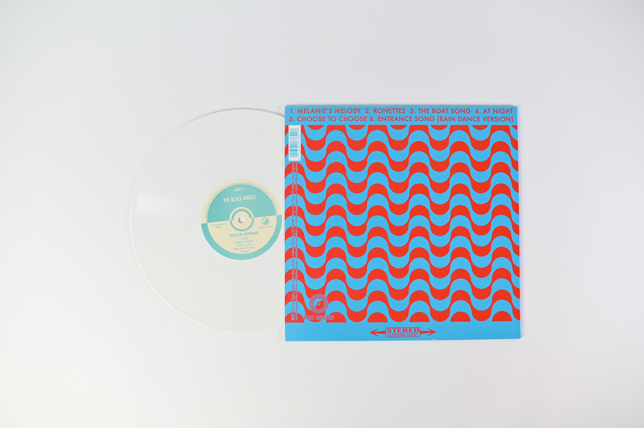 The Black Angels - Phosgene Nightmare on Blue Horizon Ltd RSD 2011 White 10"