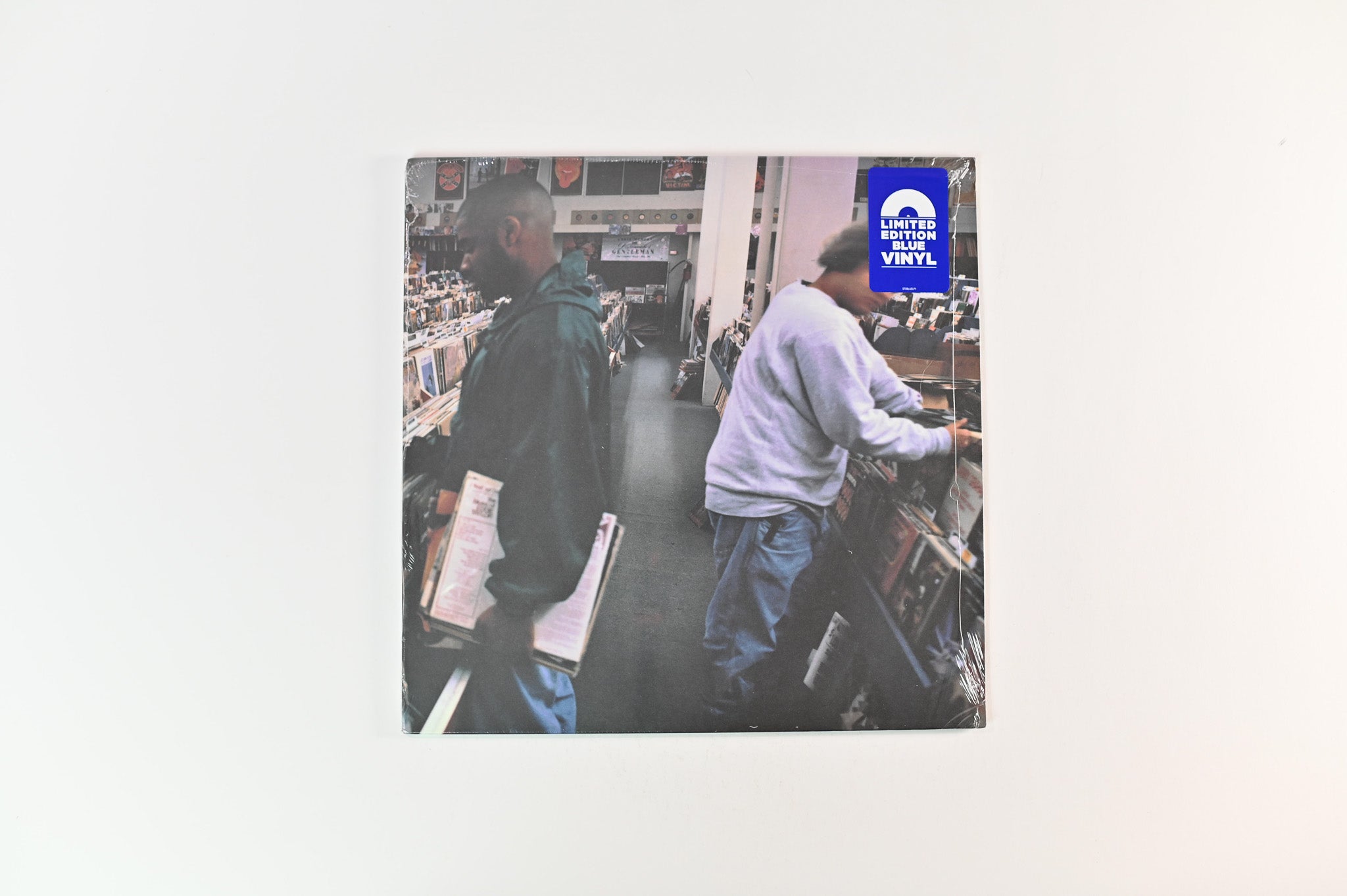 DJ Shadow - Endtroducing... on Mo Wax Ltd Blue Vinyl Reissue Sealed