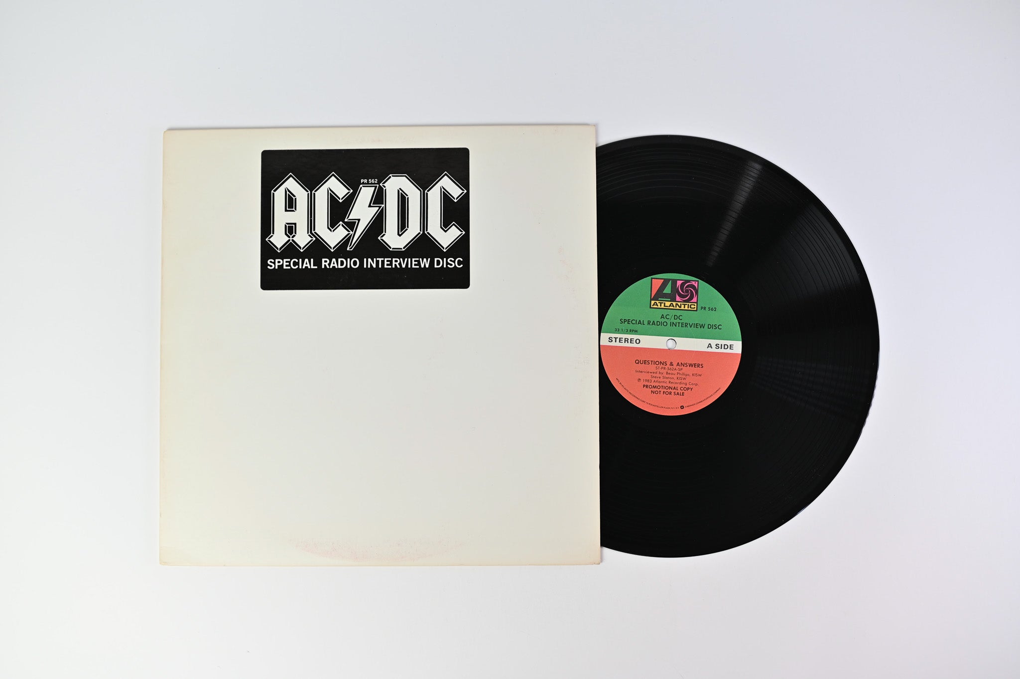 AC/DC - Special Radio Interview Disc on Atlantic Promo Only