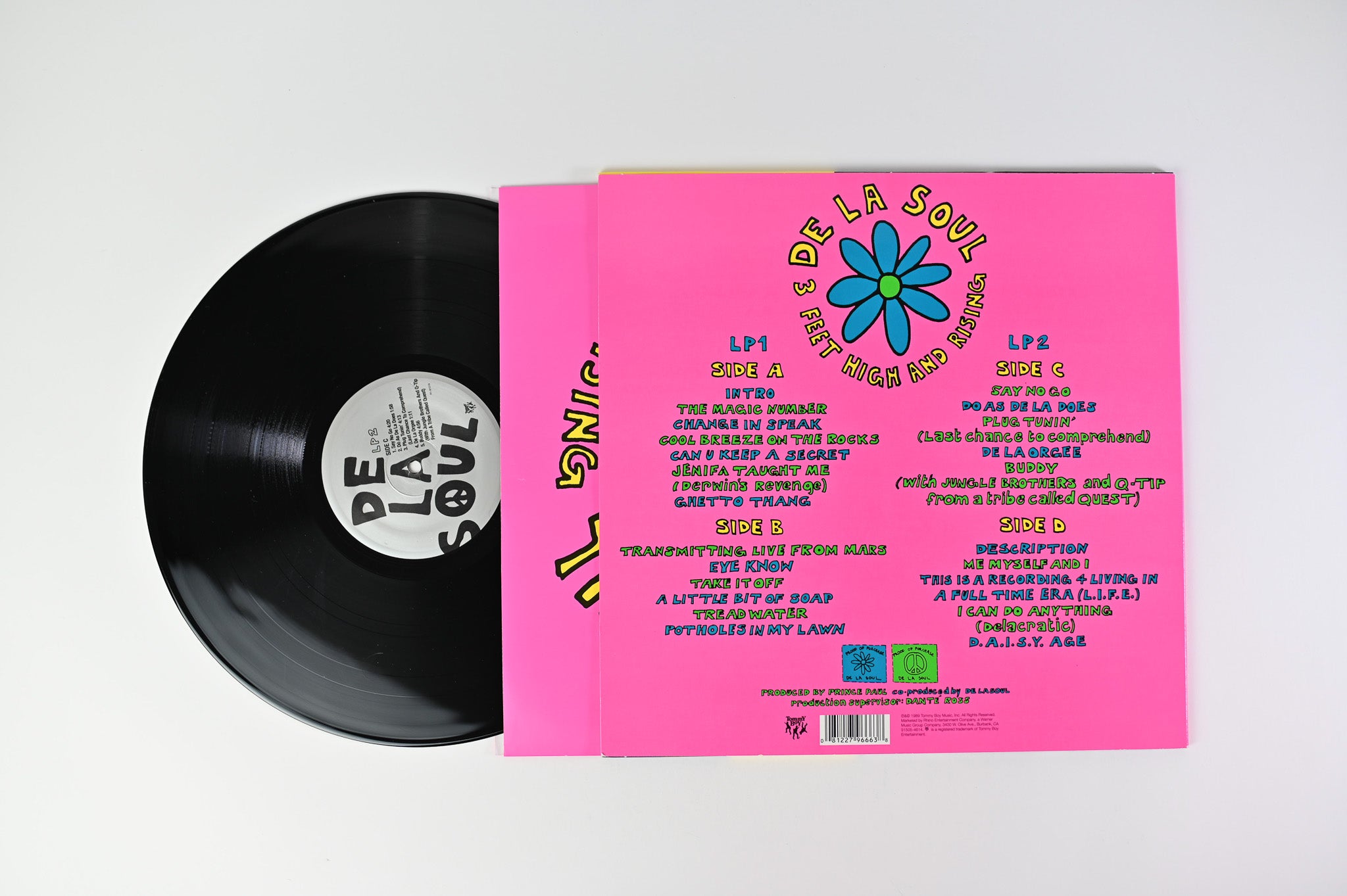 De La Soul - 3 Feet High And Rising on Tommy Boy Rhino 2013 Reissue