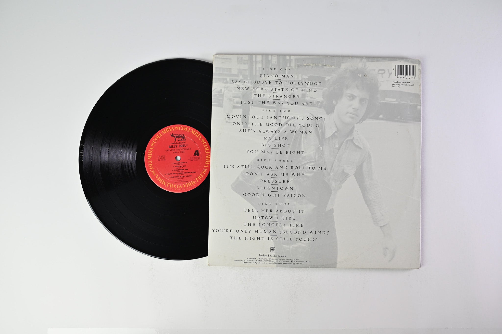 Billy Joel - Greatest Hits Volume I & Volume II on Columbia
