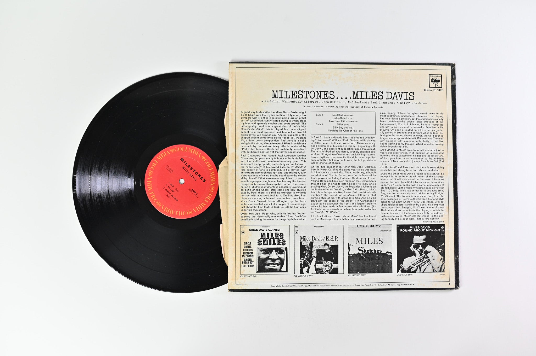 Miles Davis - Milestones on Columbia