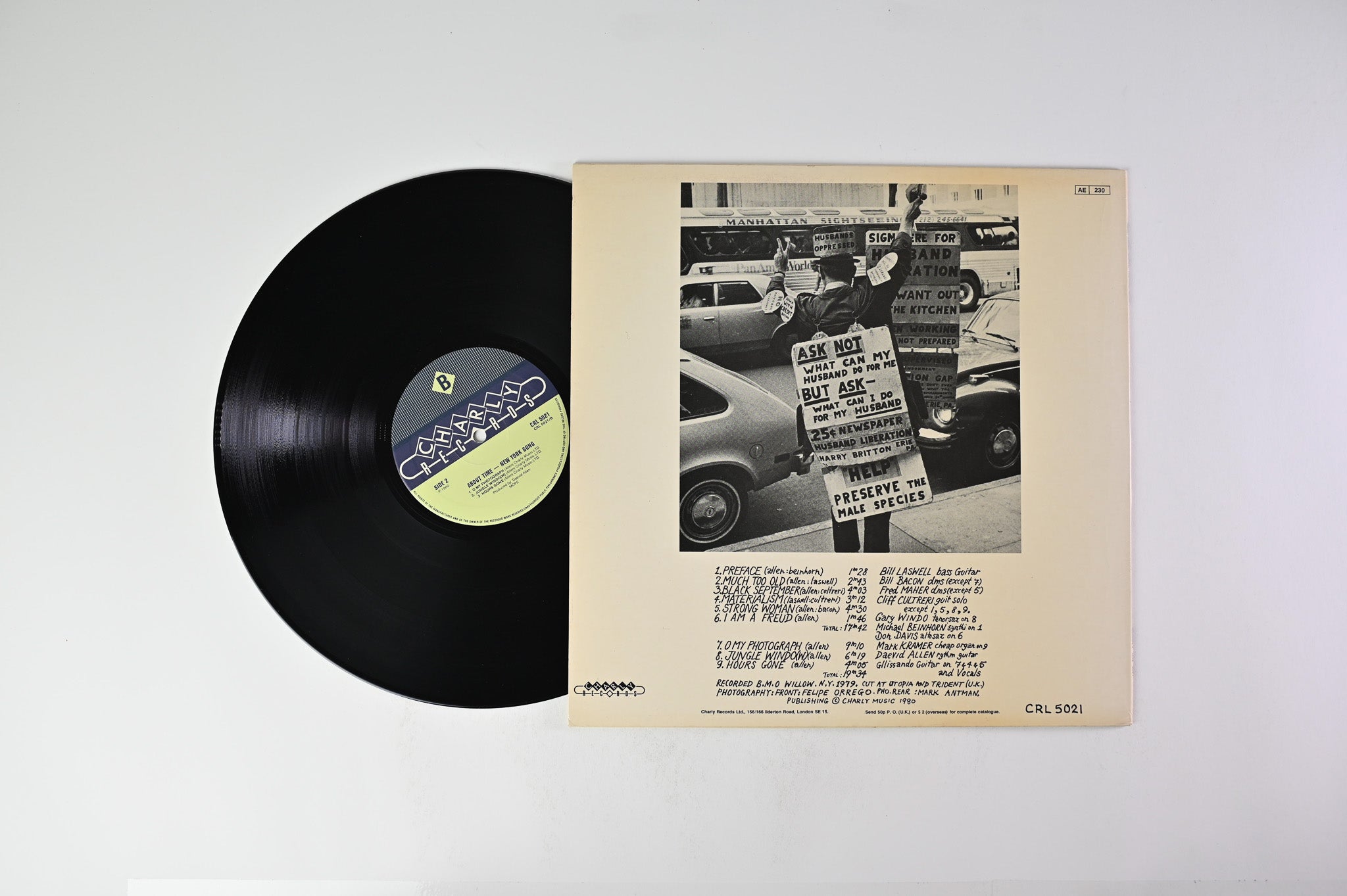 New York Gong - About Time on Charly Records
