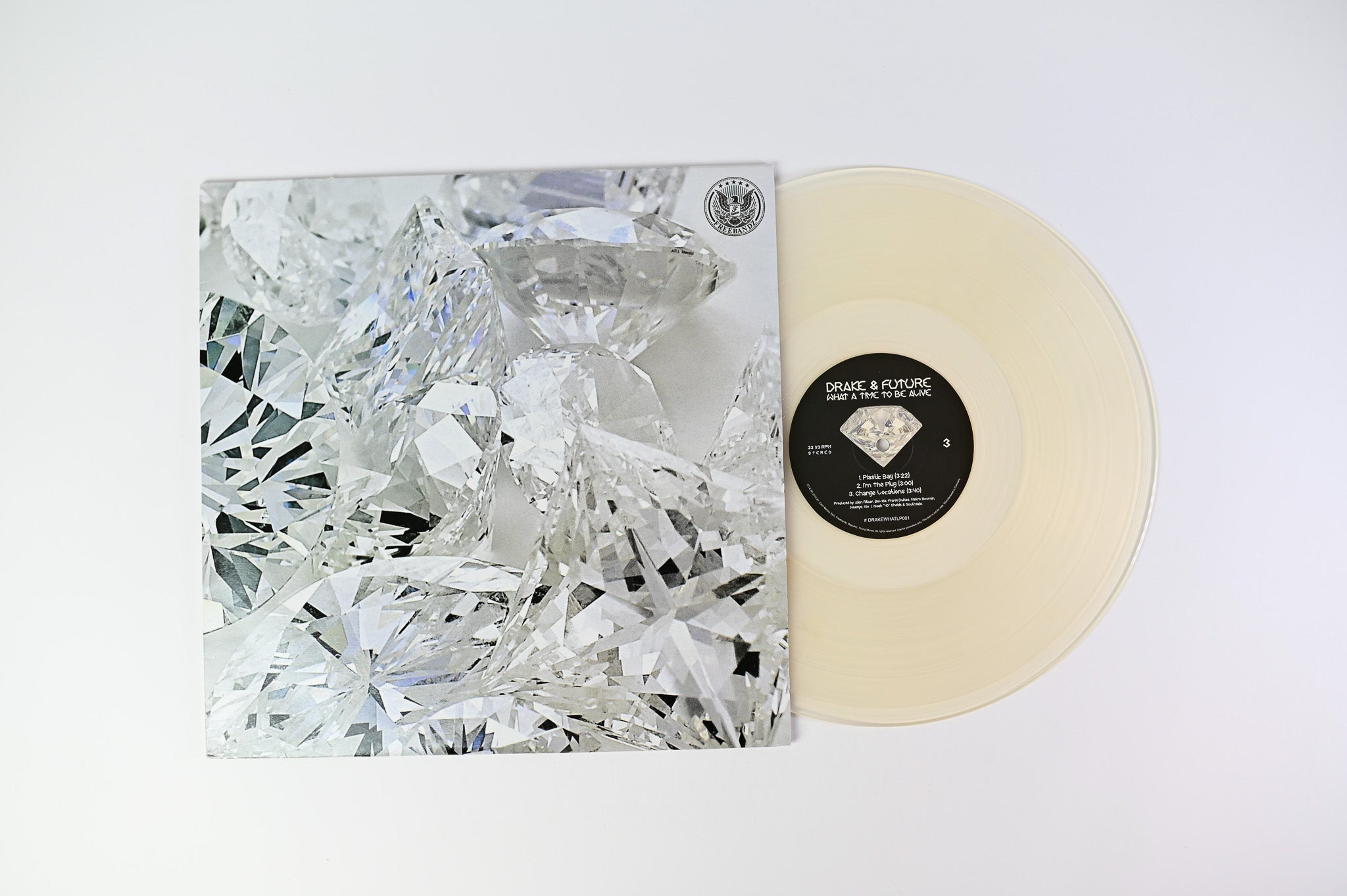 Drake & Future - What A Time To Be Alive Unofficial Clear Vinyl