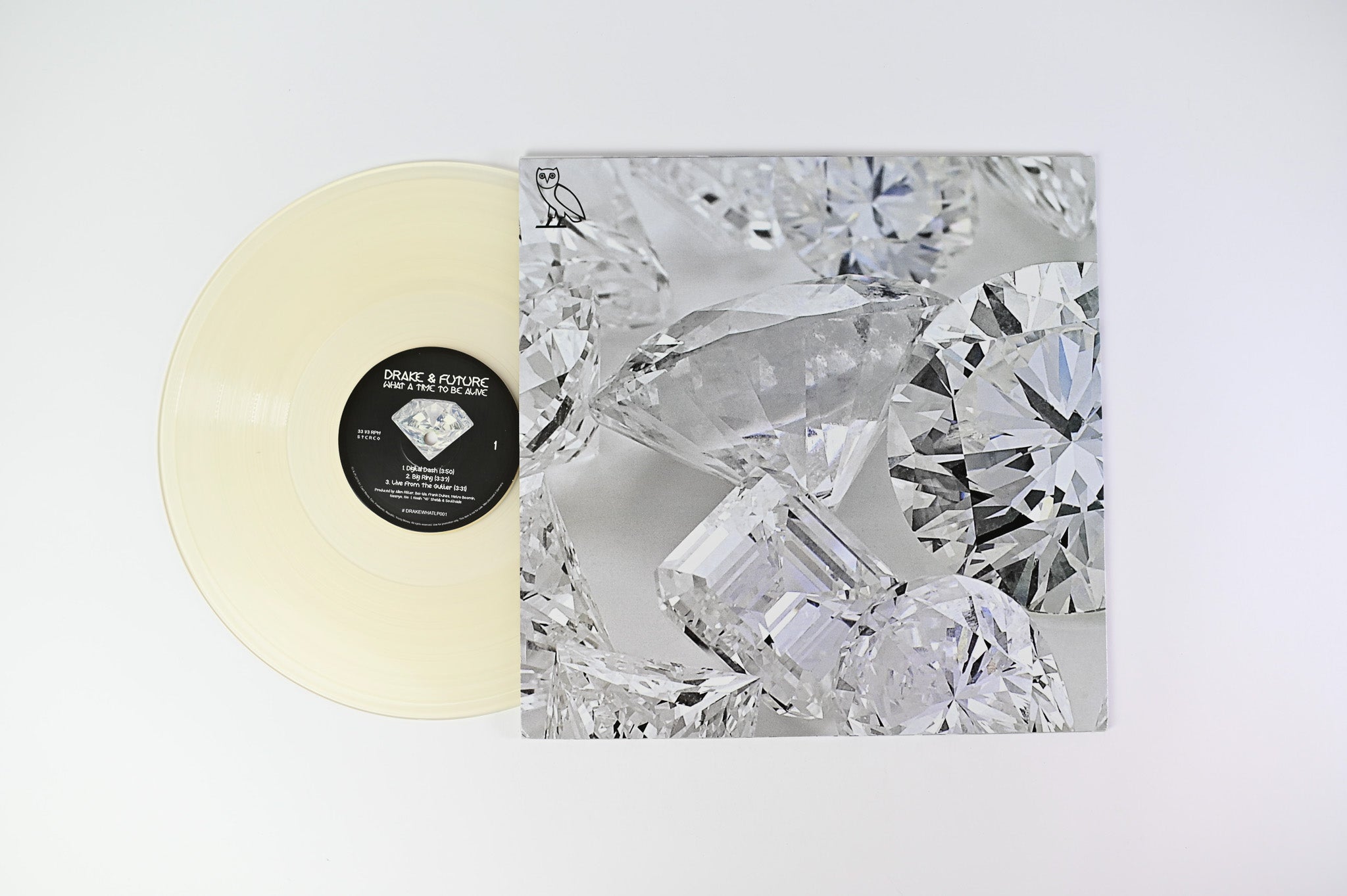 Drake & Future - What A Time To Be Alive Unofficial Clear Vinyl
