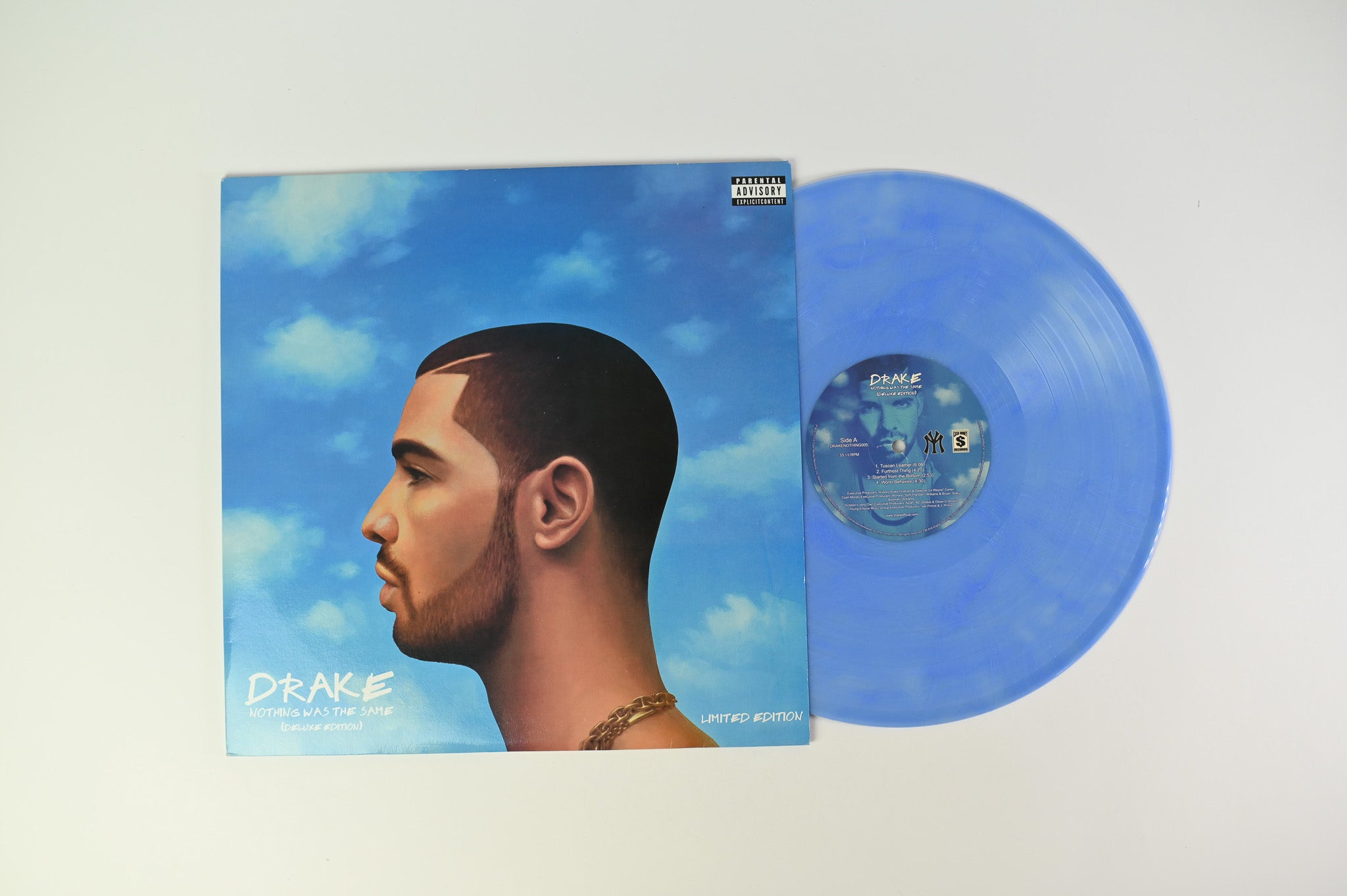 Drake - Nothing Was The Same Unofficial Light Blue and Smoke Vinyl