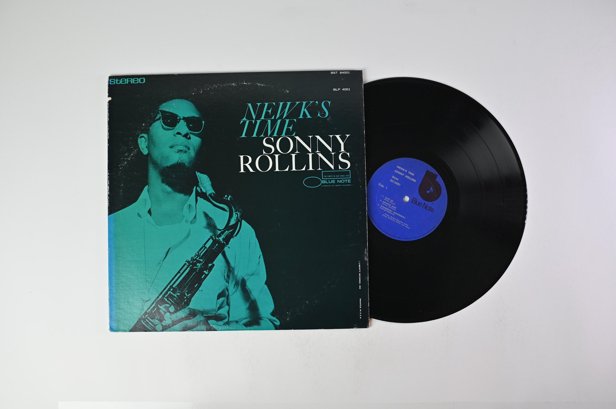 Sonny Rollins - Newk's Time on Blue Note – BST 84001 - 70s Reissue