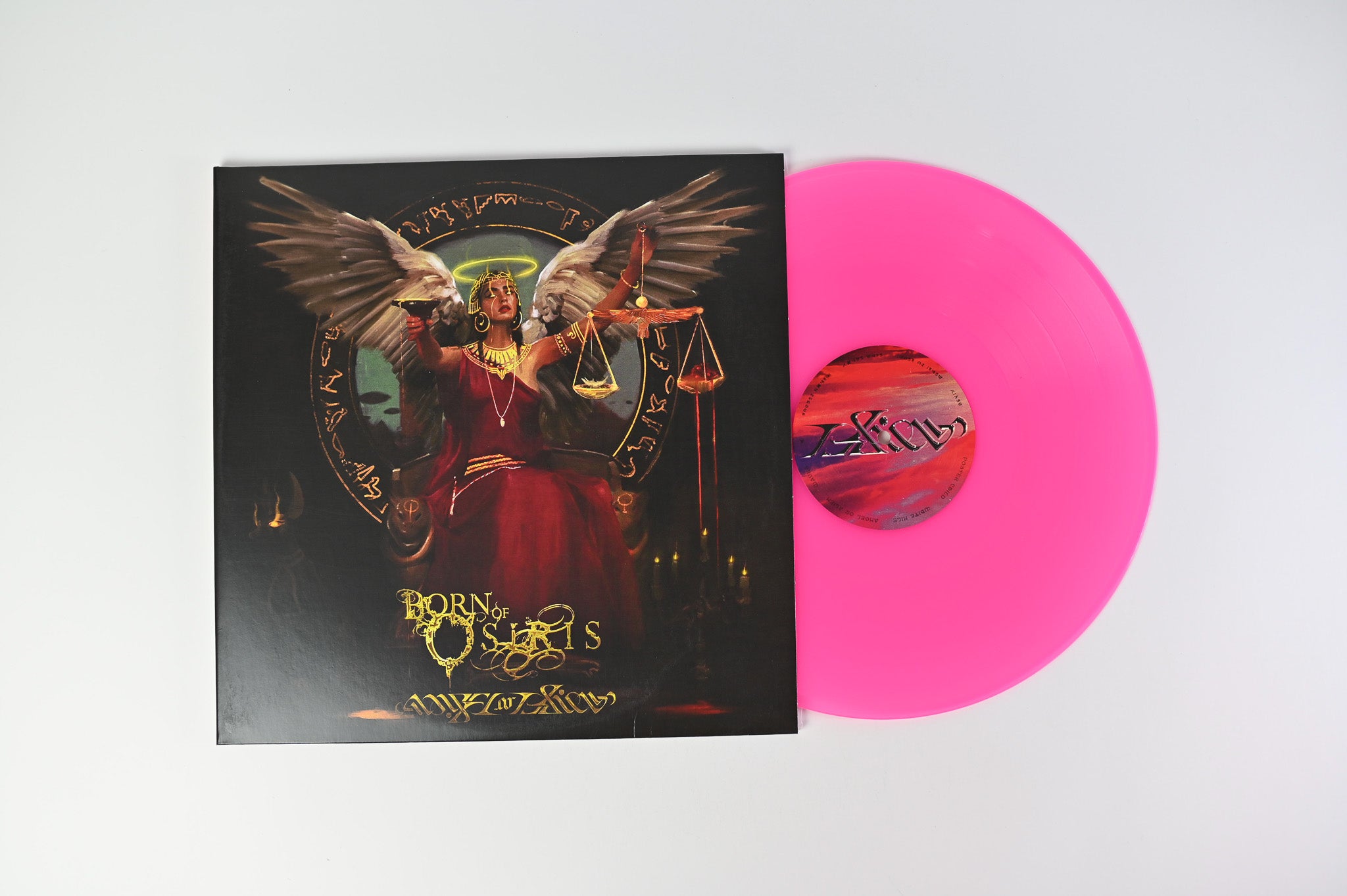 Born Of Osiris - Angel Or Alien on Sumerian Ltd Neon Magenta/Neon Green Newbury Comics