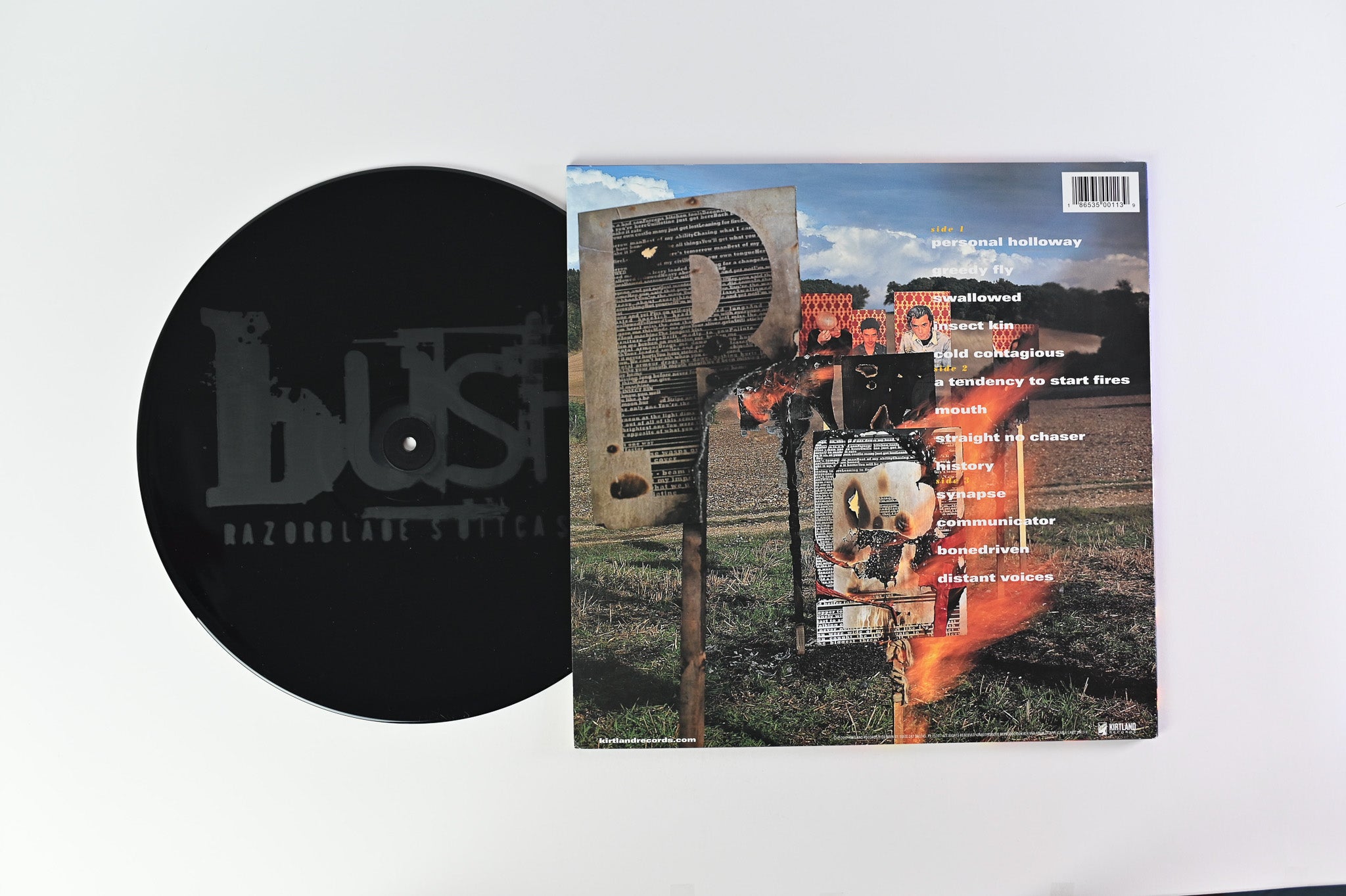 Bush - Razorblade Suitcase on Kirtland Ltd Etched Reissue