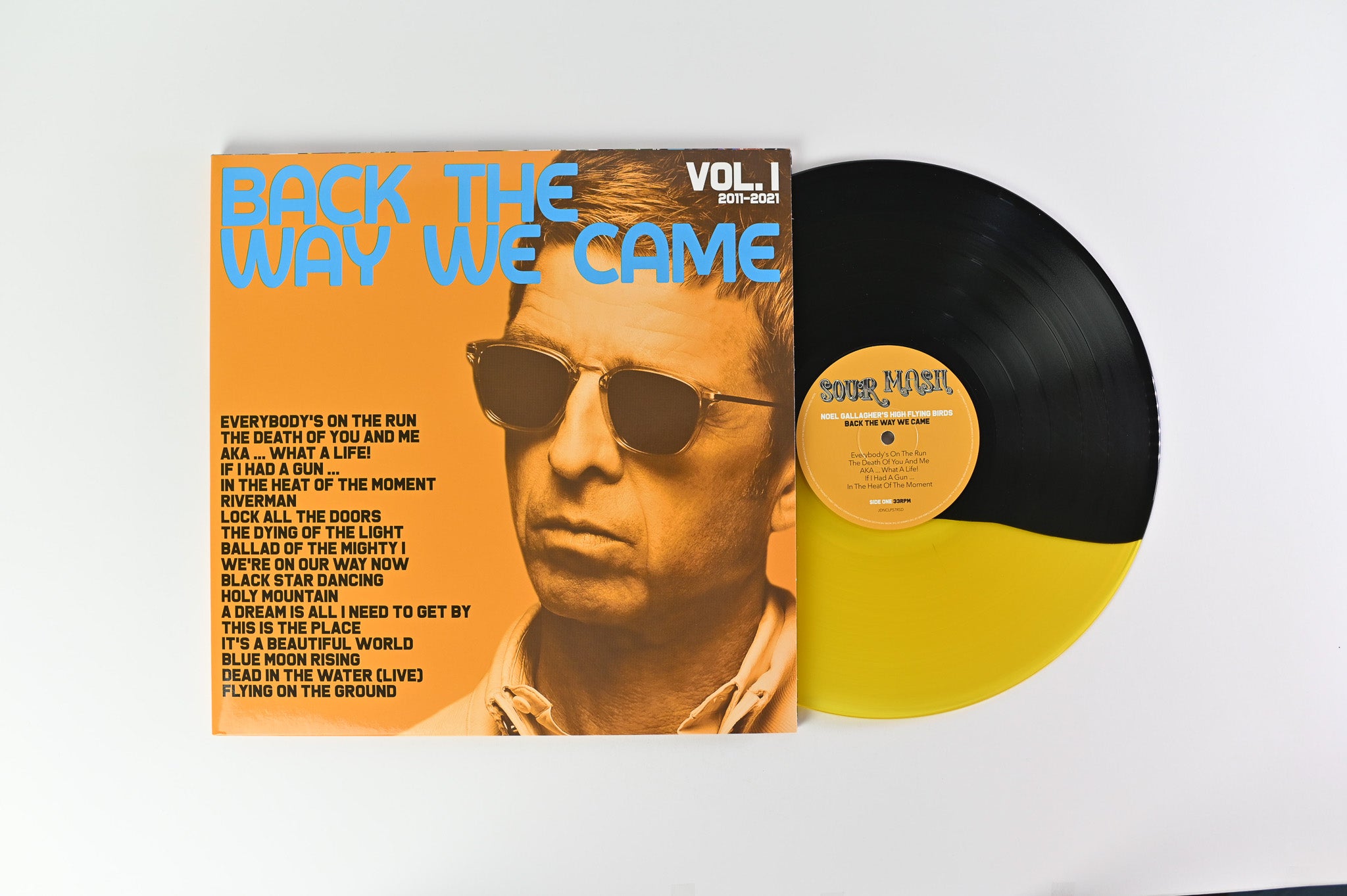 Noel Gallagher's High Flying Birds - Back The Way We Came: Vol. 1 (2011 - 2021) on Sour Mash RSD Ltd Yellow/Black