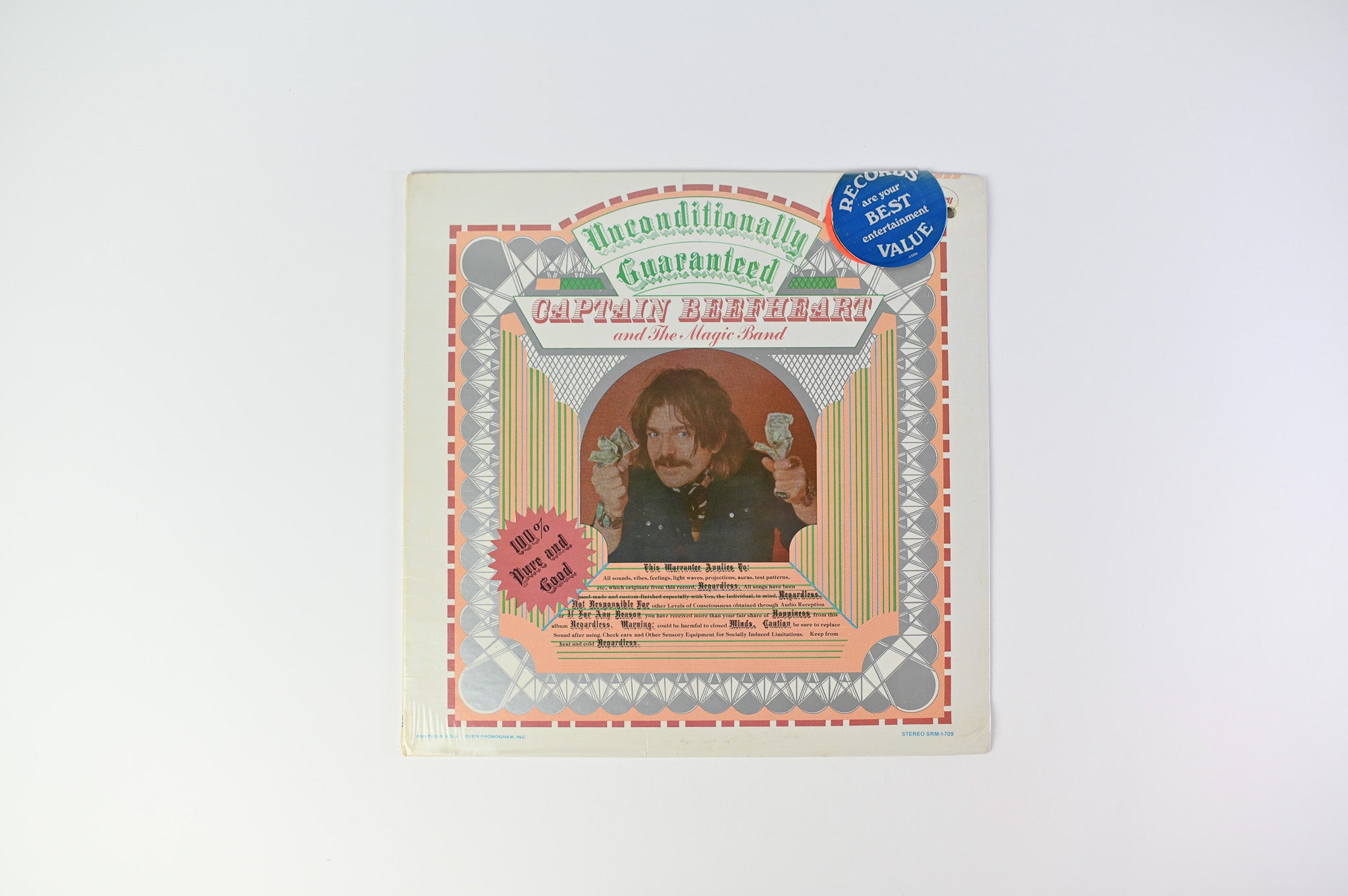 Captain Beefheart - Unconditionally Guaranteed on Mercury Sealed