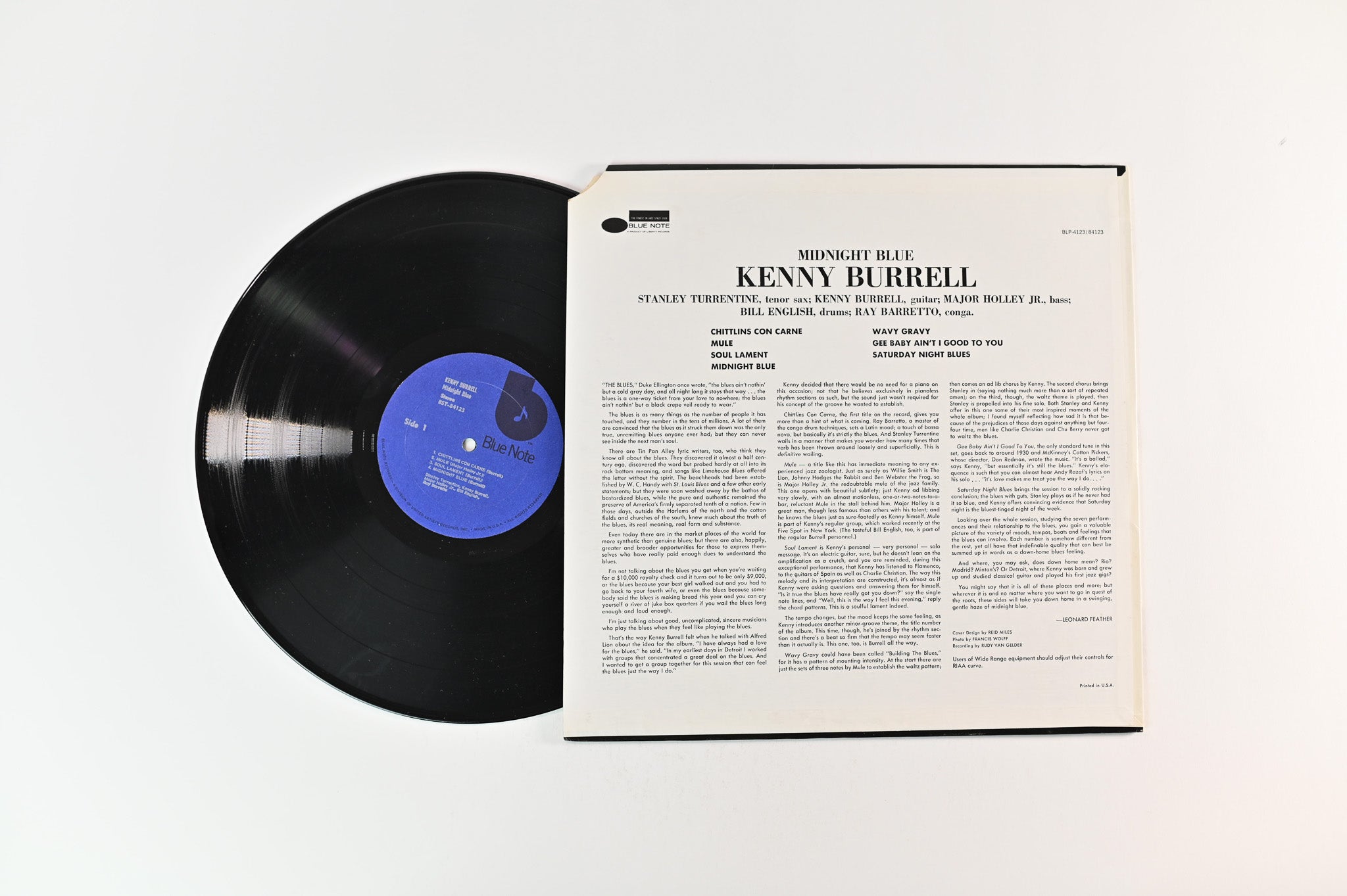 Kenny Burrell - Midnight Blue on Blue Note Reissue