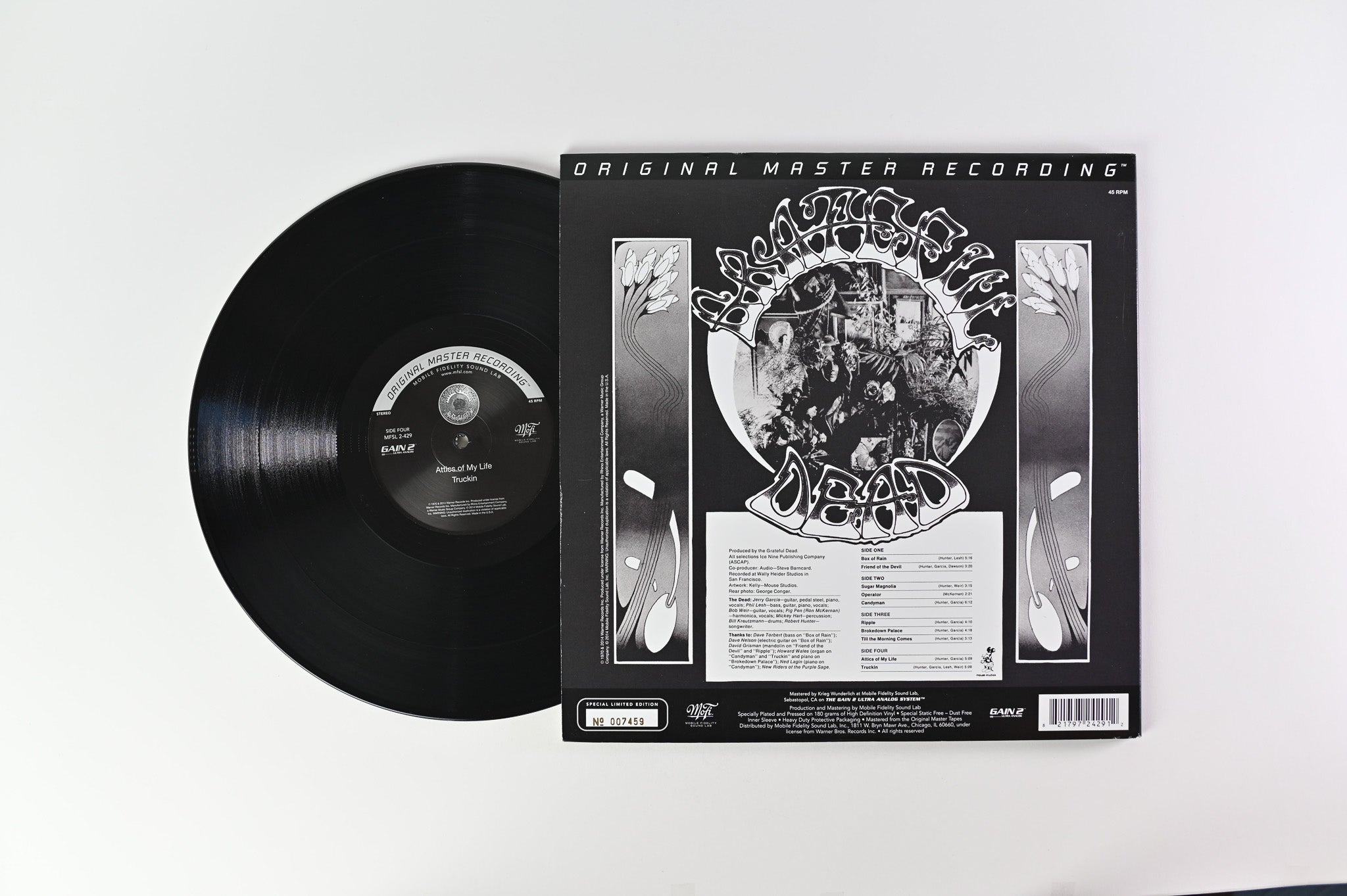 The Grateful Dead - American Beauty on Mobile Fidelity Sound Lab Ltd Numbered Reissue