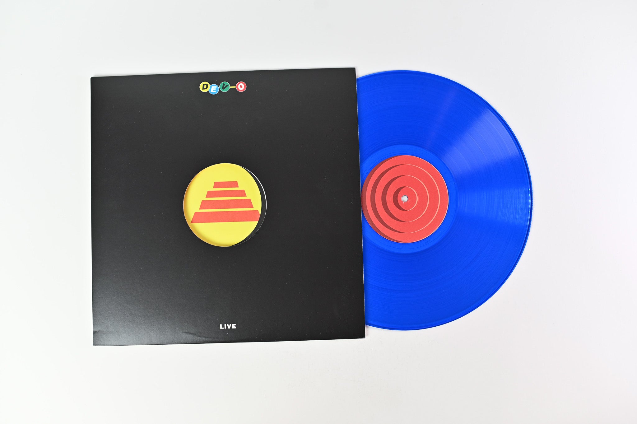 Devo - Dev-O Live on Rhino RSD BF 2019 Blue Translucent Reissue
