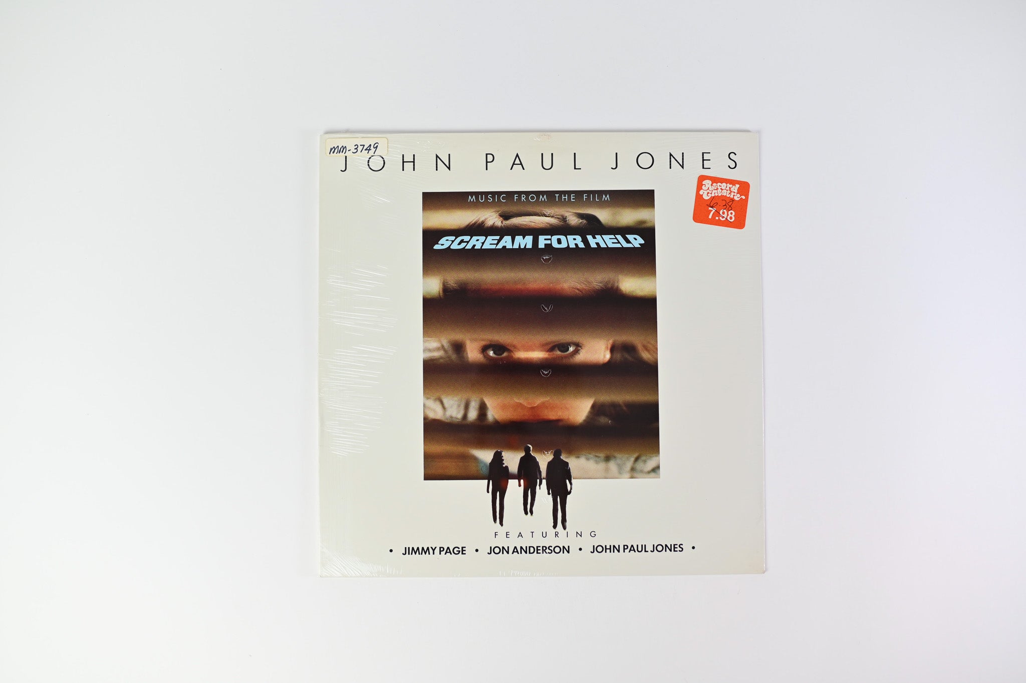 John Paul Jones - Music From The Film Scream For Help on Atlantic Sealed