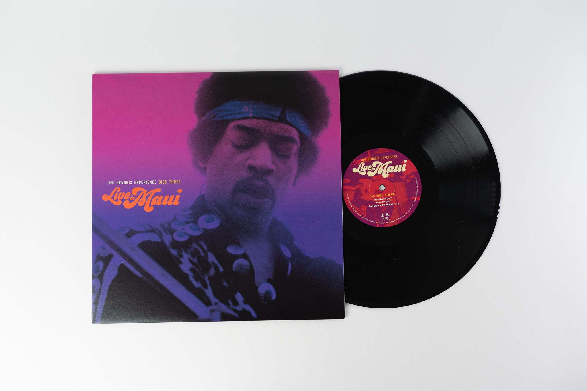 The Jimi Hendrix Experience - Live In Maui on Legacy/Experience Hendrix