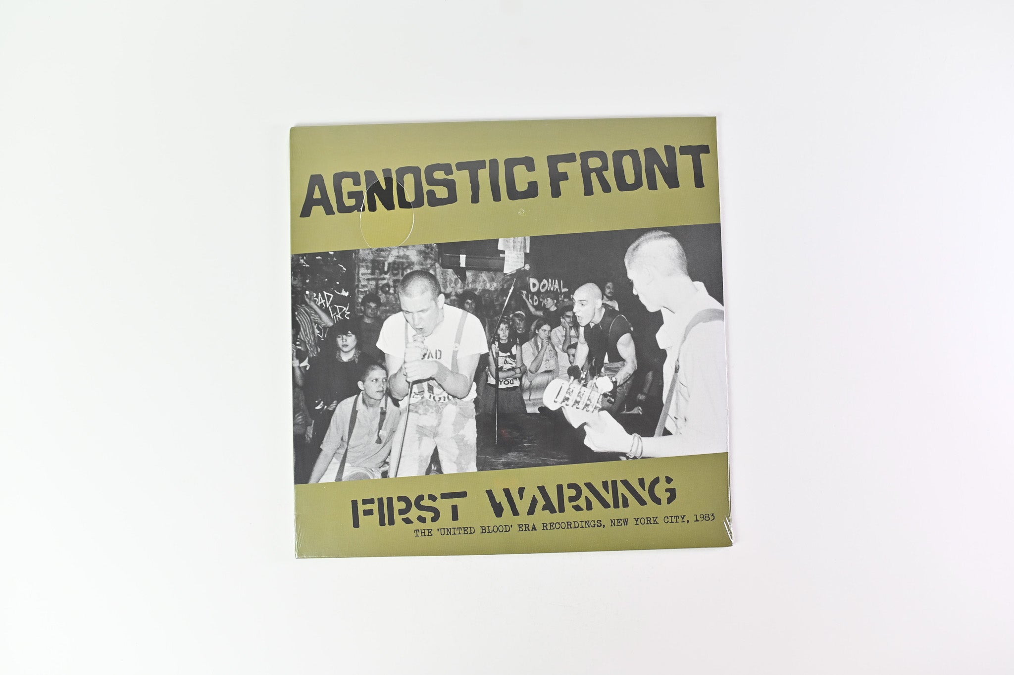 Agnostic Front - First Warning - The 'United Blood' Era Recordings, New York City, 1983 on Radiation Reissue Sealed