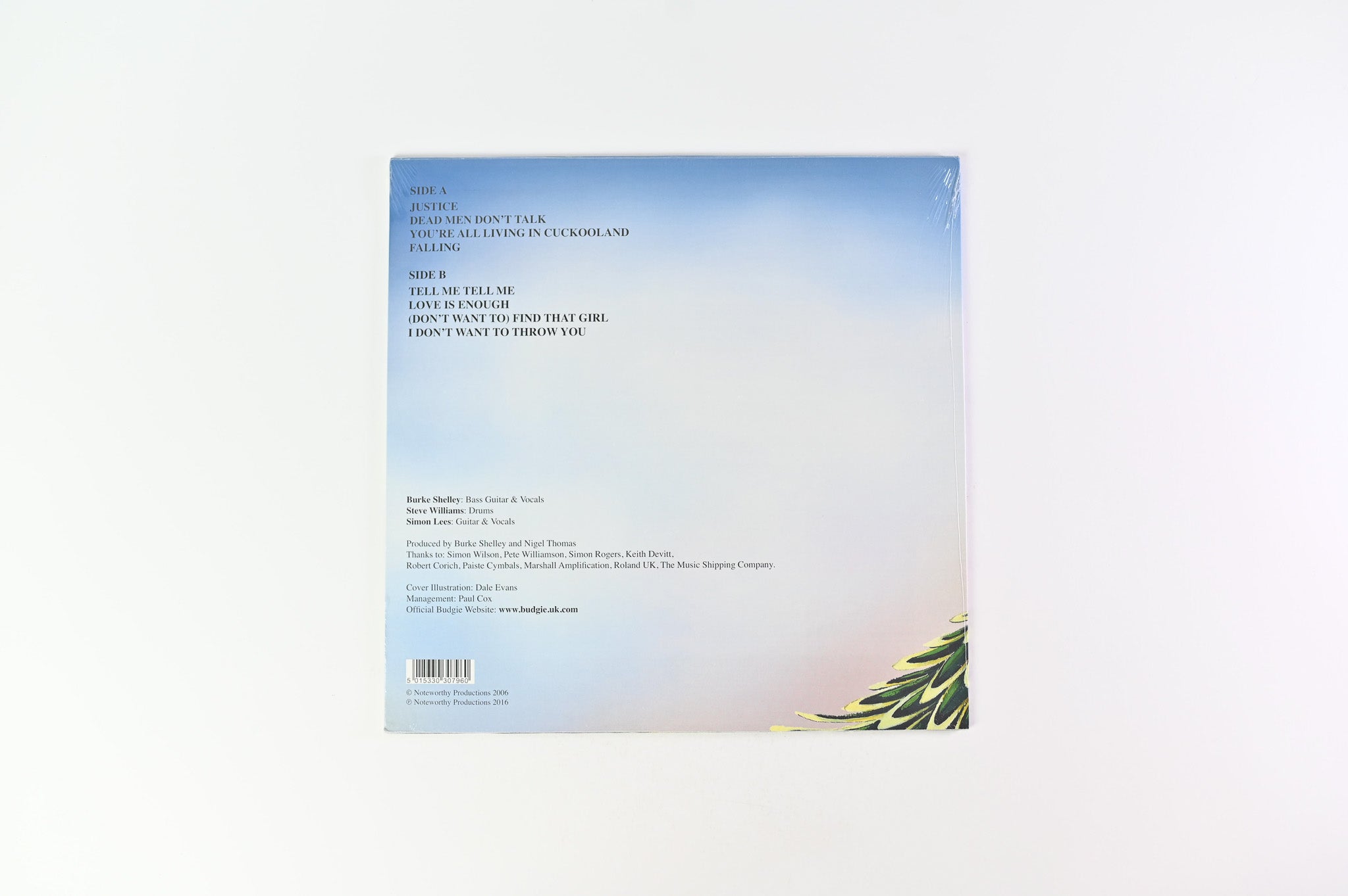 Budgie - You're All Living In Cuckooland on Noteworthy Productions Reissue Sealed