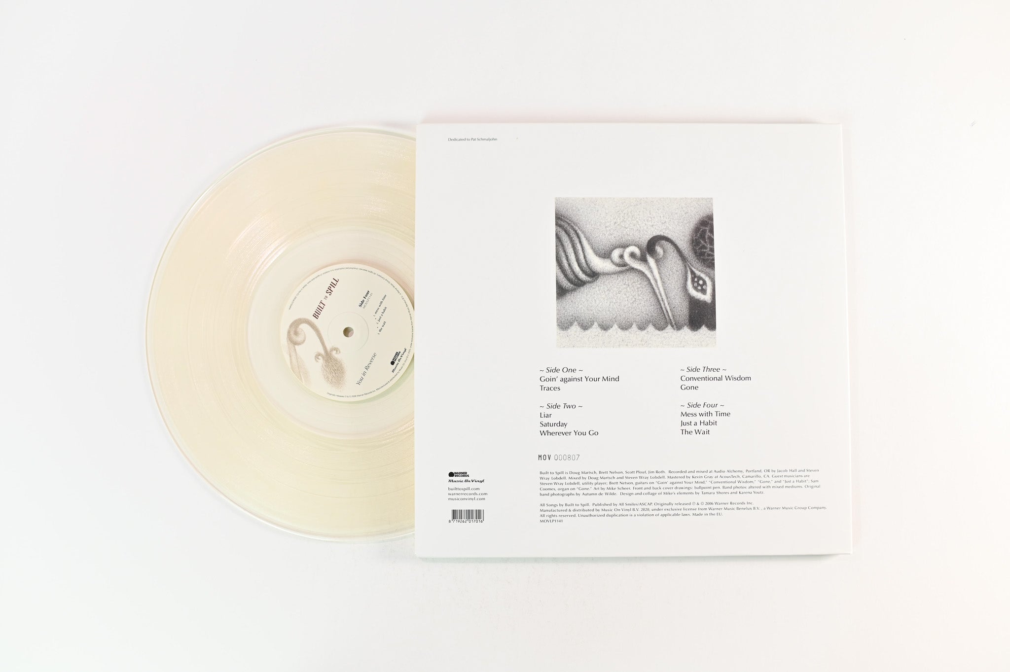 Built To Spill - You In Reverse on Music on Vinyl Ltd Numbered Clear Vinyl Reissue