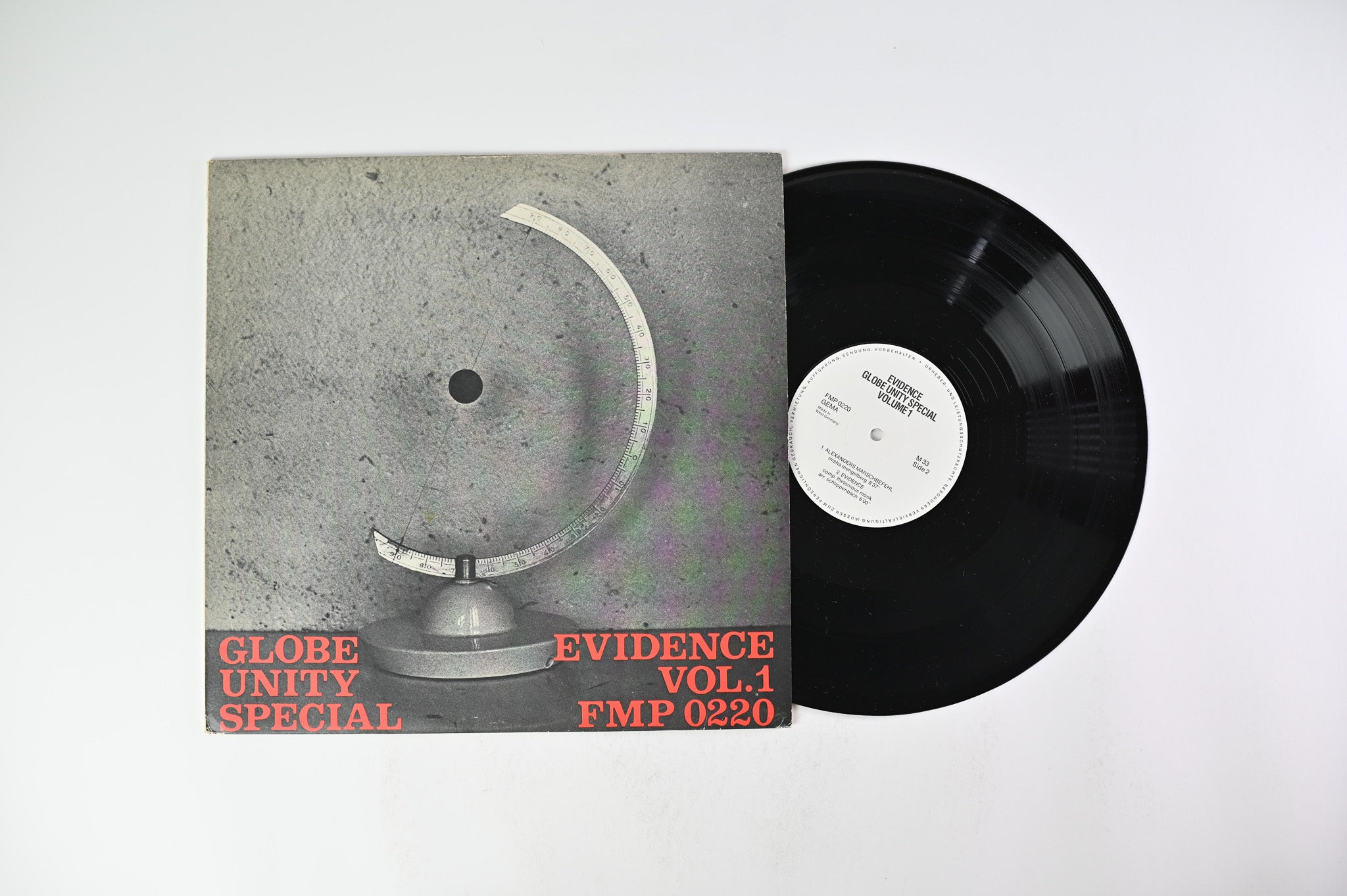 Globe Unity Orchestra - Evidence Vol.1 on FMP - German pressing