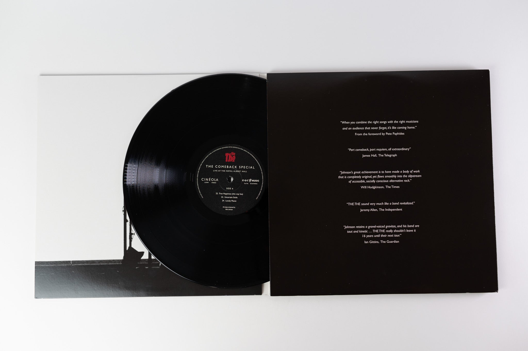 The The - The Comeback Special (Live At The Royal Albert Hall) on Cineola/Ear Music