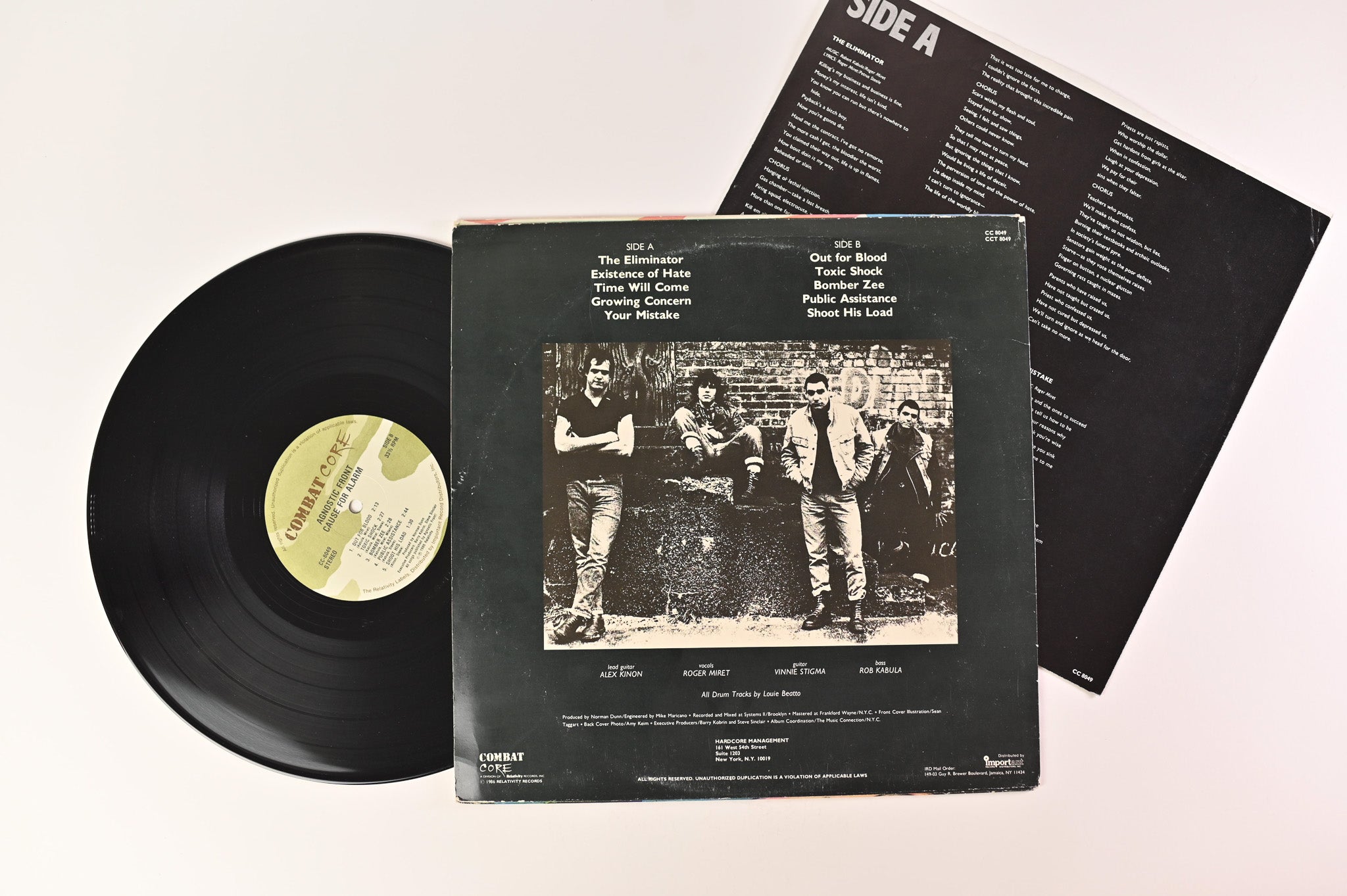 NYHC】【本国Combat Core盤】Agnostic Front / C