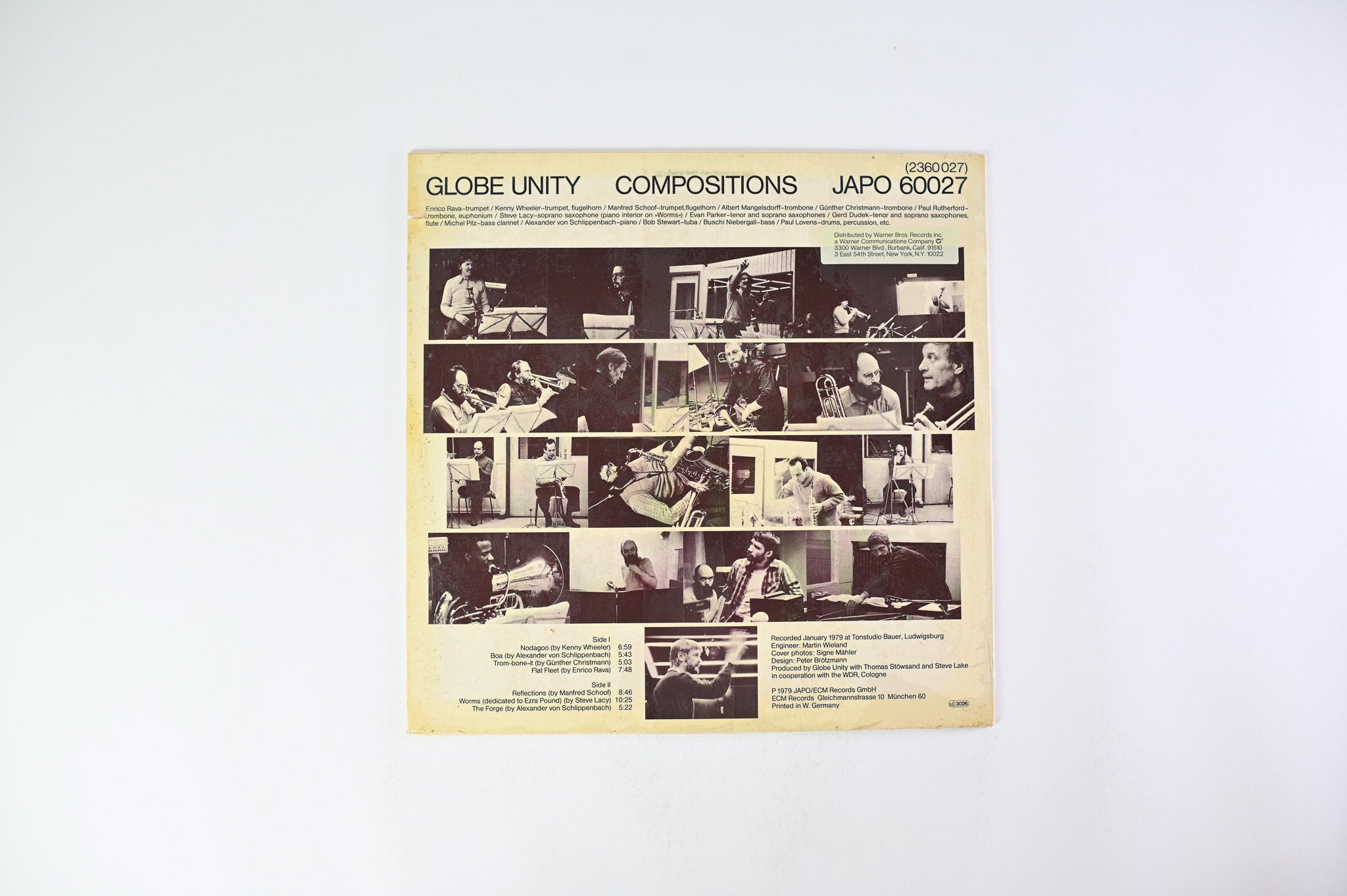 Globe Unity Orchestra - Compositions on Japo Records - Sealed
