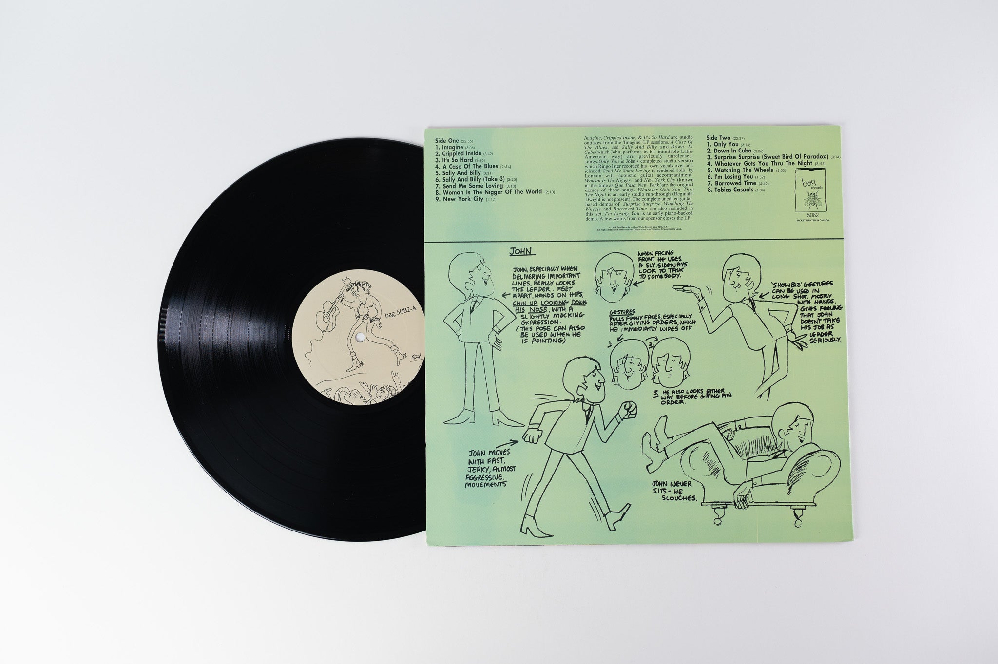 John Lennon - The Lost Lennon Tapes Volume Ten Unofficial on Bag Records