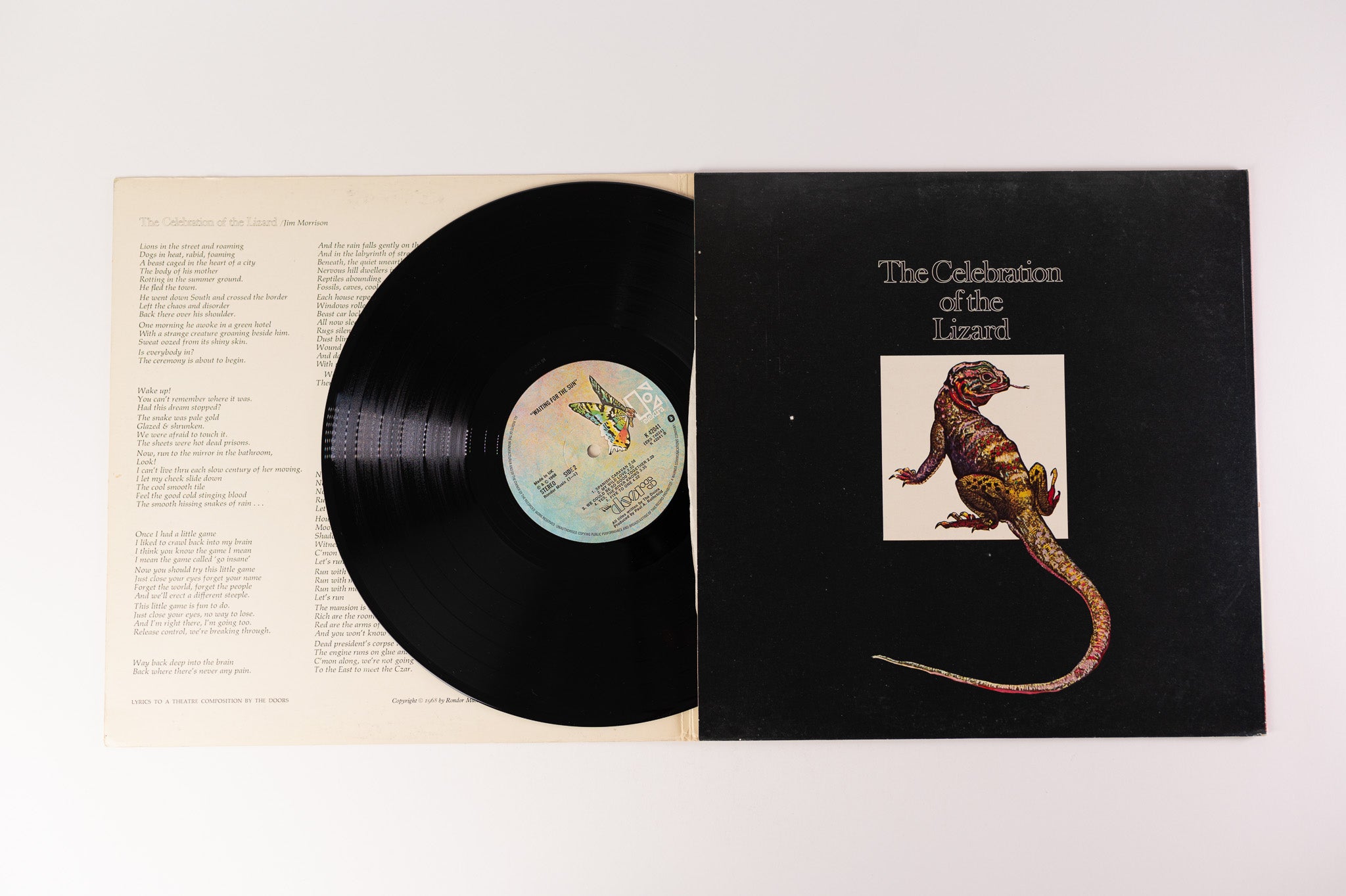 The Doors - Waiting For The Sun on Elektra UK Pressing